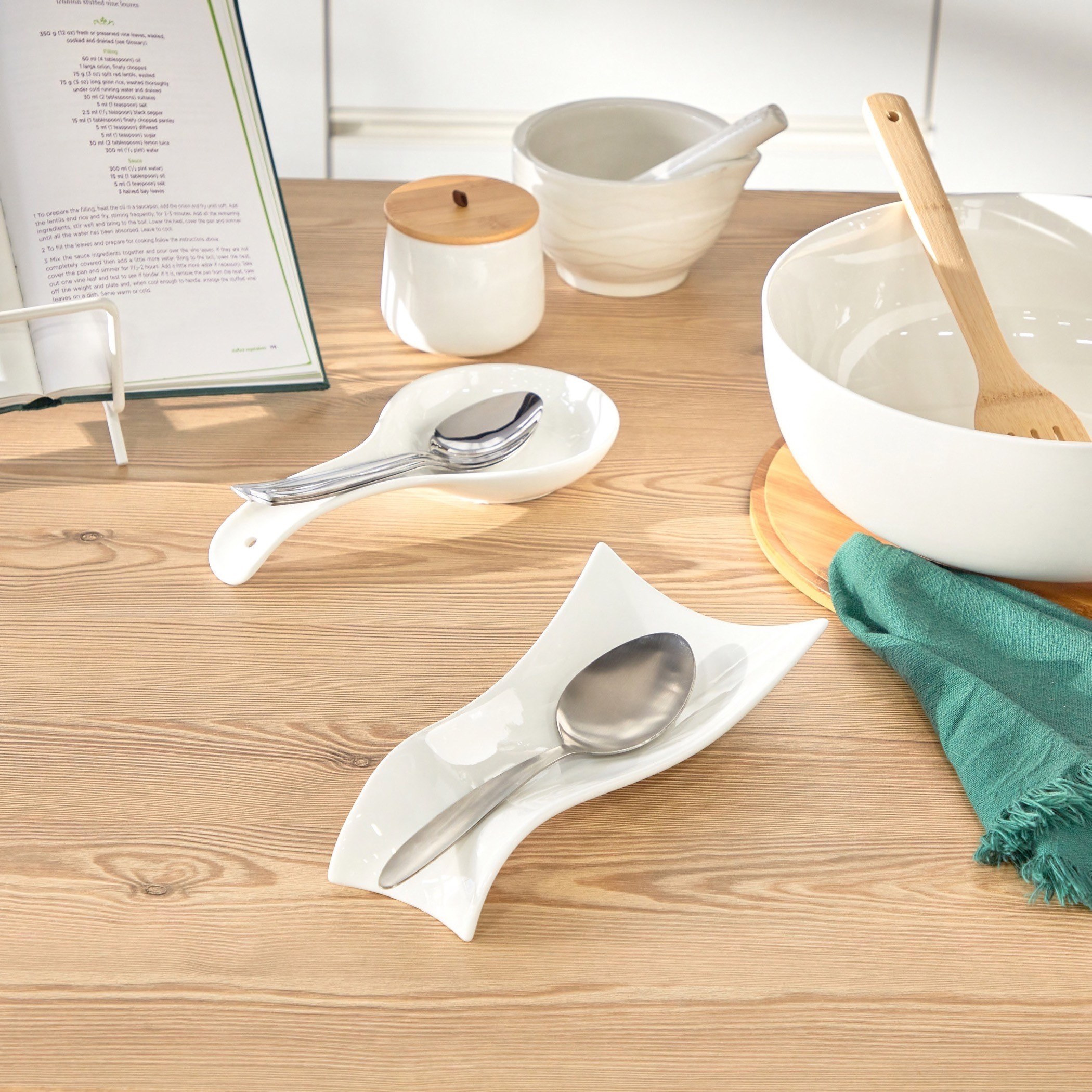 Veton Porcelain Spoon Rest-household-kitchen-kitchenorganising-countertoporganising-image-3