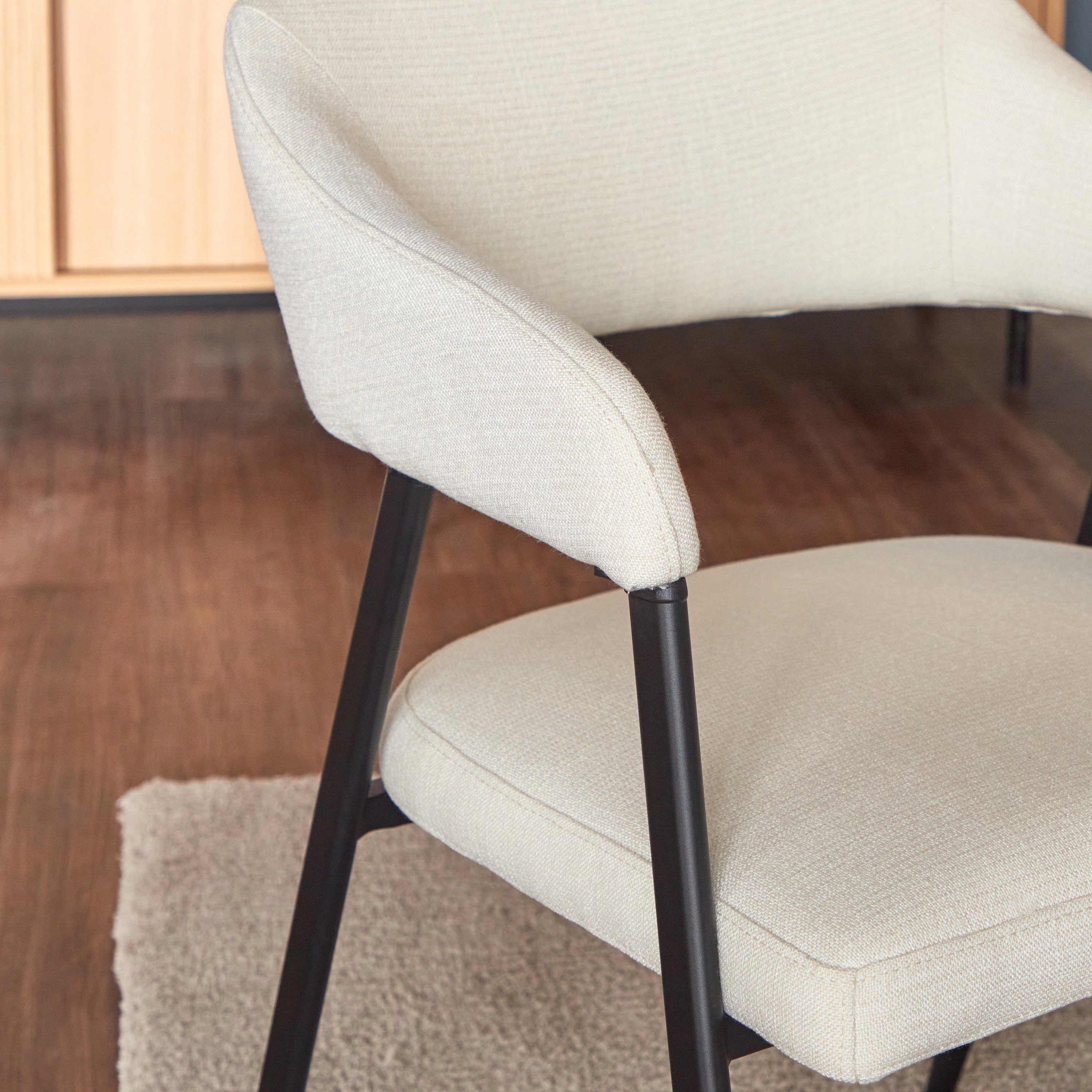 Shop Arc Fabric Dining Chair Online Home Centre Saudi