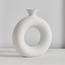 Modern Monochrome Reign Ceramic Vase - 23 cm-household-decor-vasesandbowls-image-1