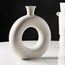 Modern Monochrome Reign Ceramic Vase - 36 cm-household-decor-vasesandbowls-image-1