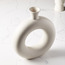 Modern Monochrome Reign Ceramic Vase - 36 cm-household-decor-vasesandbowls-image-2