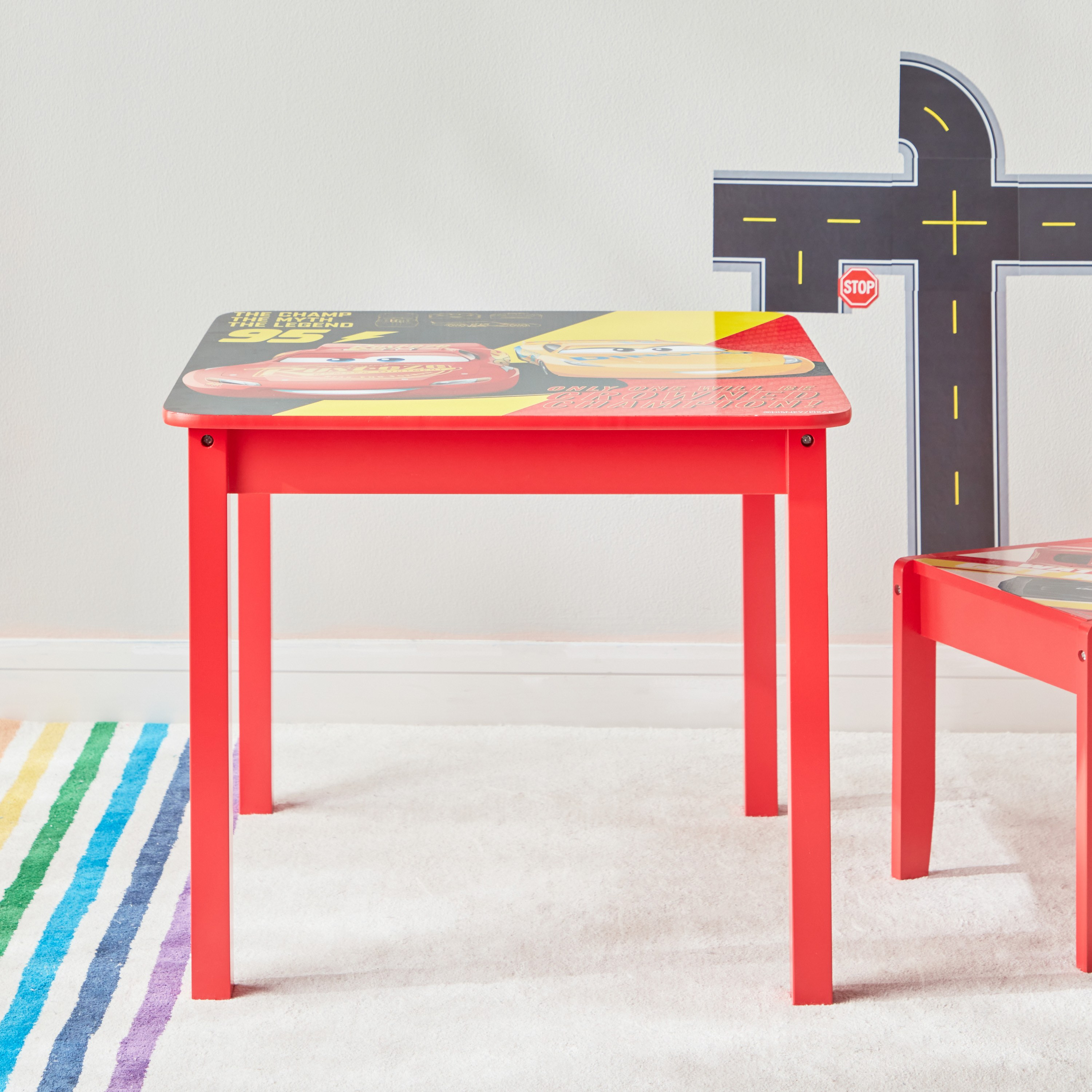 طاولة - ديزني كارز-babyandkids-toys-playtablesandchairs-image-2