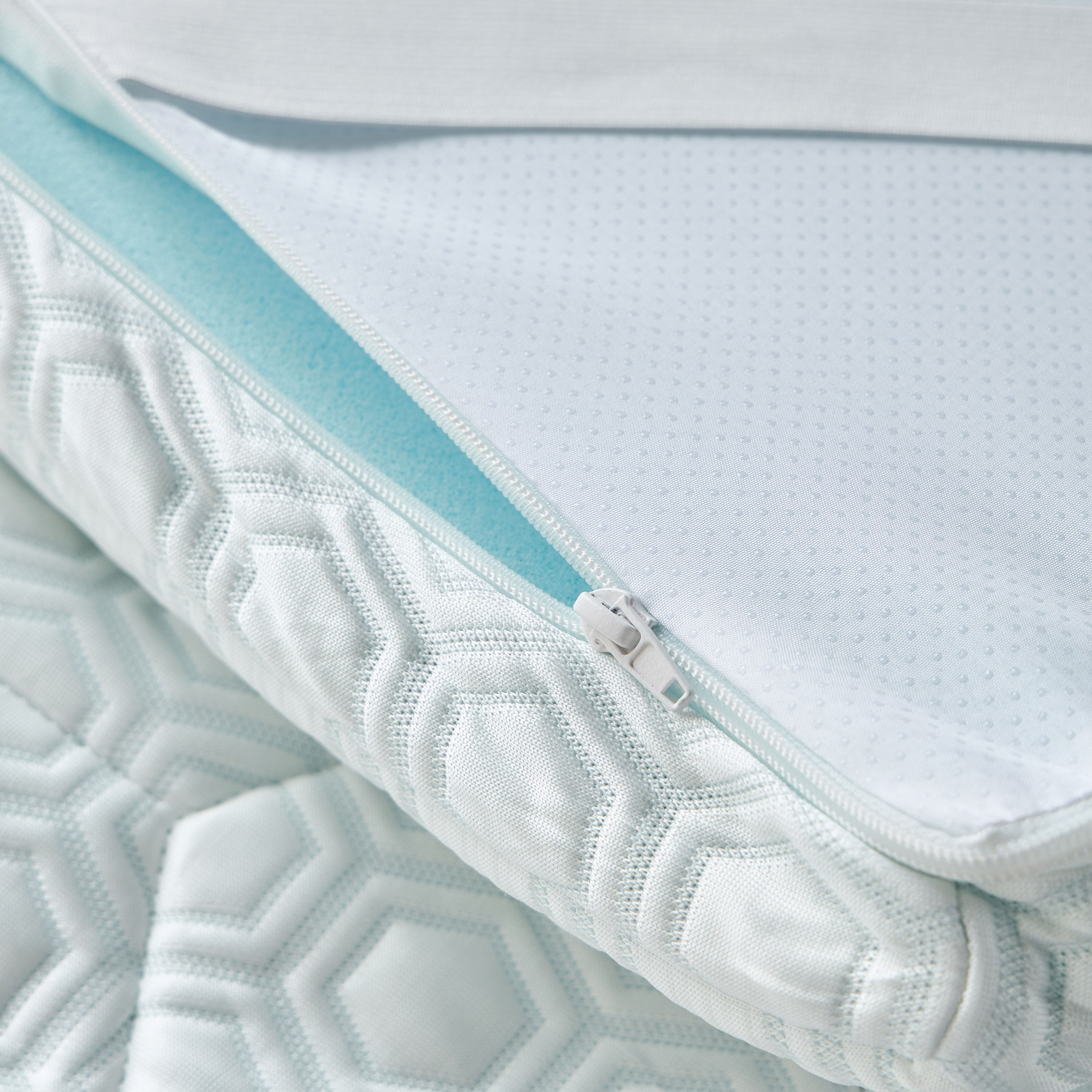 Glacier Cool King Gel Memory Foam Topper - 180x200x5 cm-household-bedding-mattresstoppersandprotectors-mattresstoppers-image-4