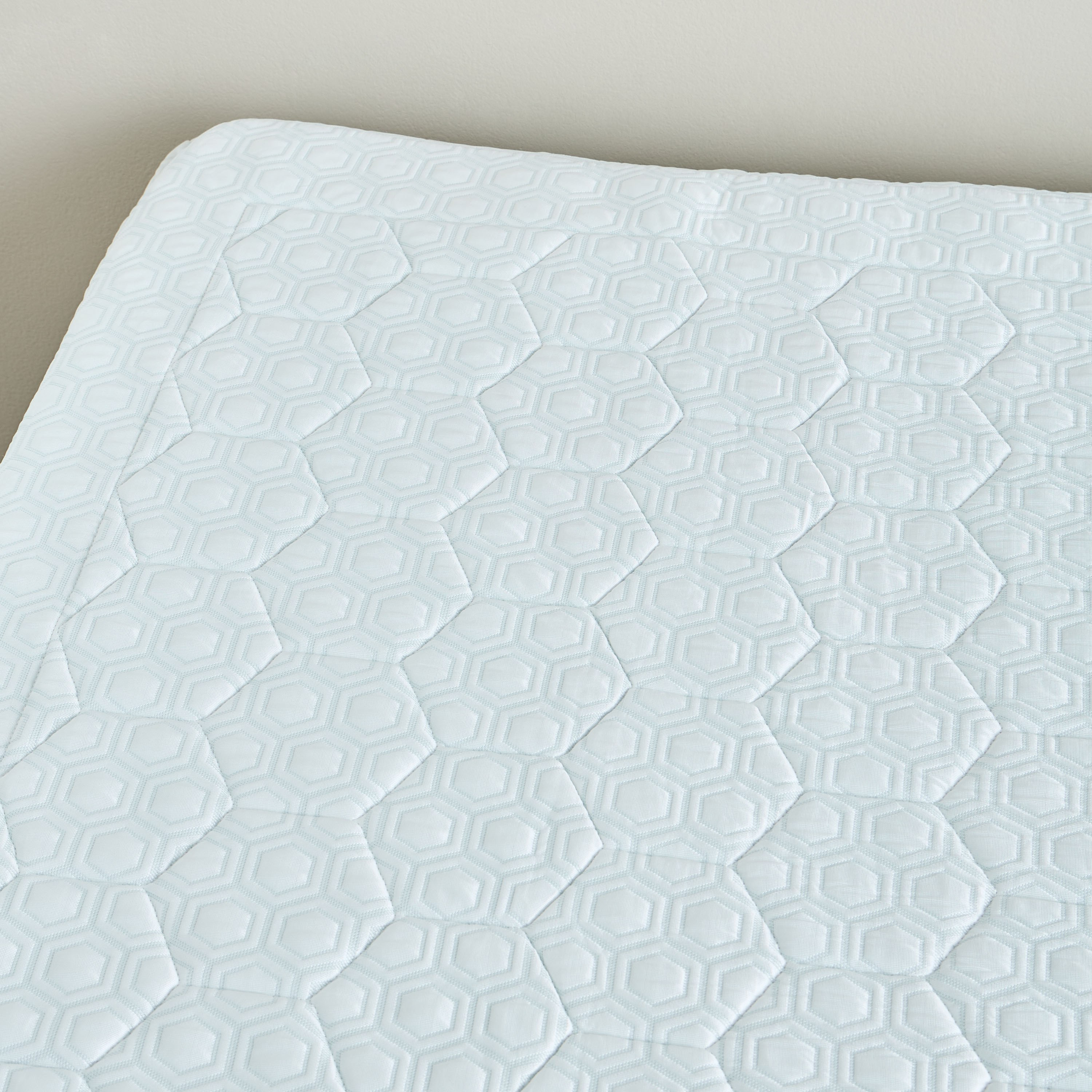 Glacier Cool Super King Gel Memory Foam Topper - 200x200x5 cm-household-bedding-mattresstoppersandprotectors-mattresstoppers-image-2