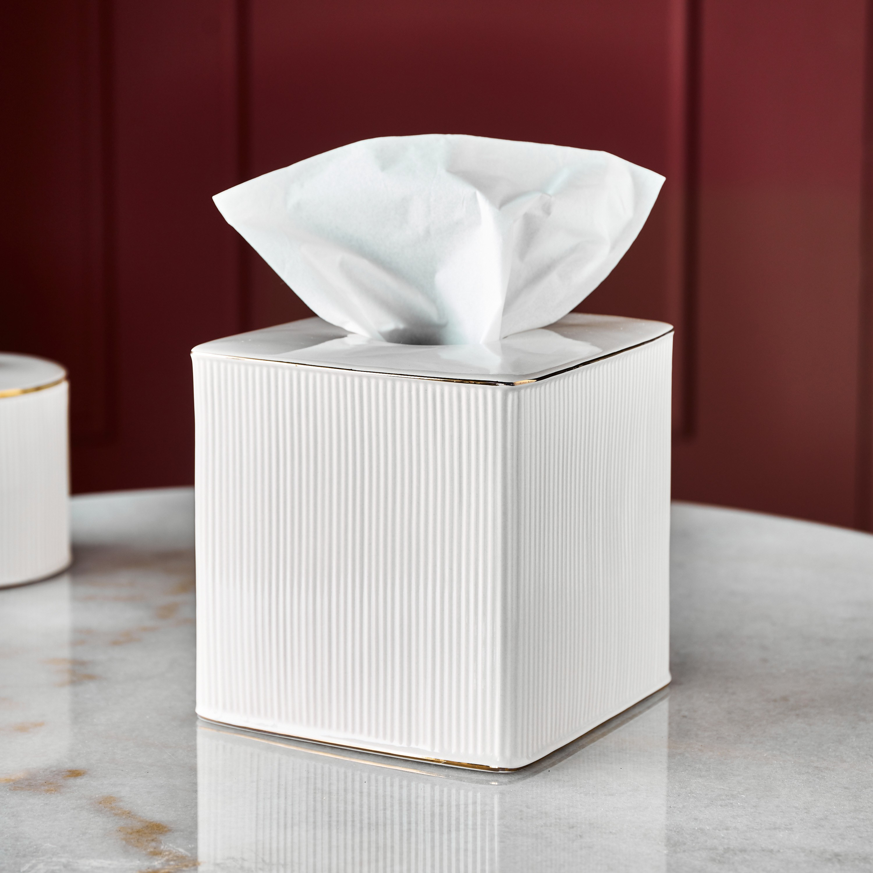 غطاء علبة مناديل - لا ميزون إلويز-household-bathandlaundry-bathaccessories-tissueboxesandcottonjars-image-1