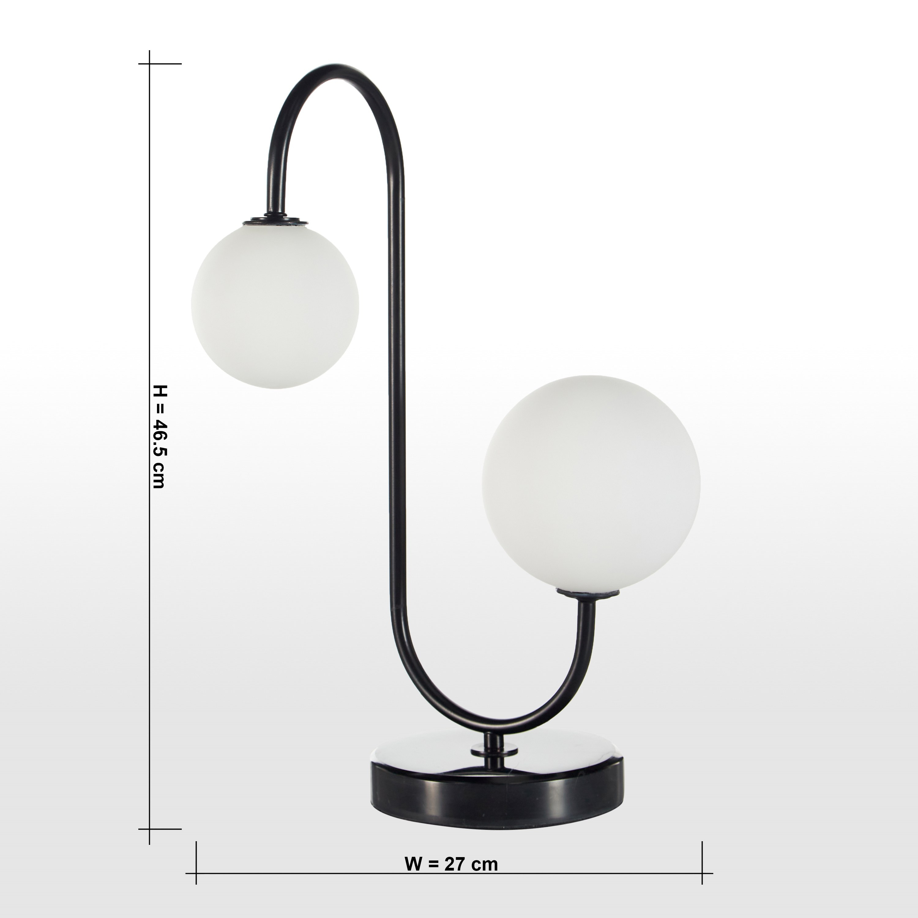 Archaic Metal Table Lamp - 47 cm-household-lighting-tableanddesklamps-image-4