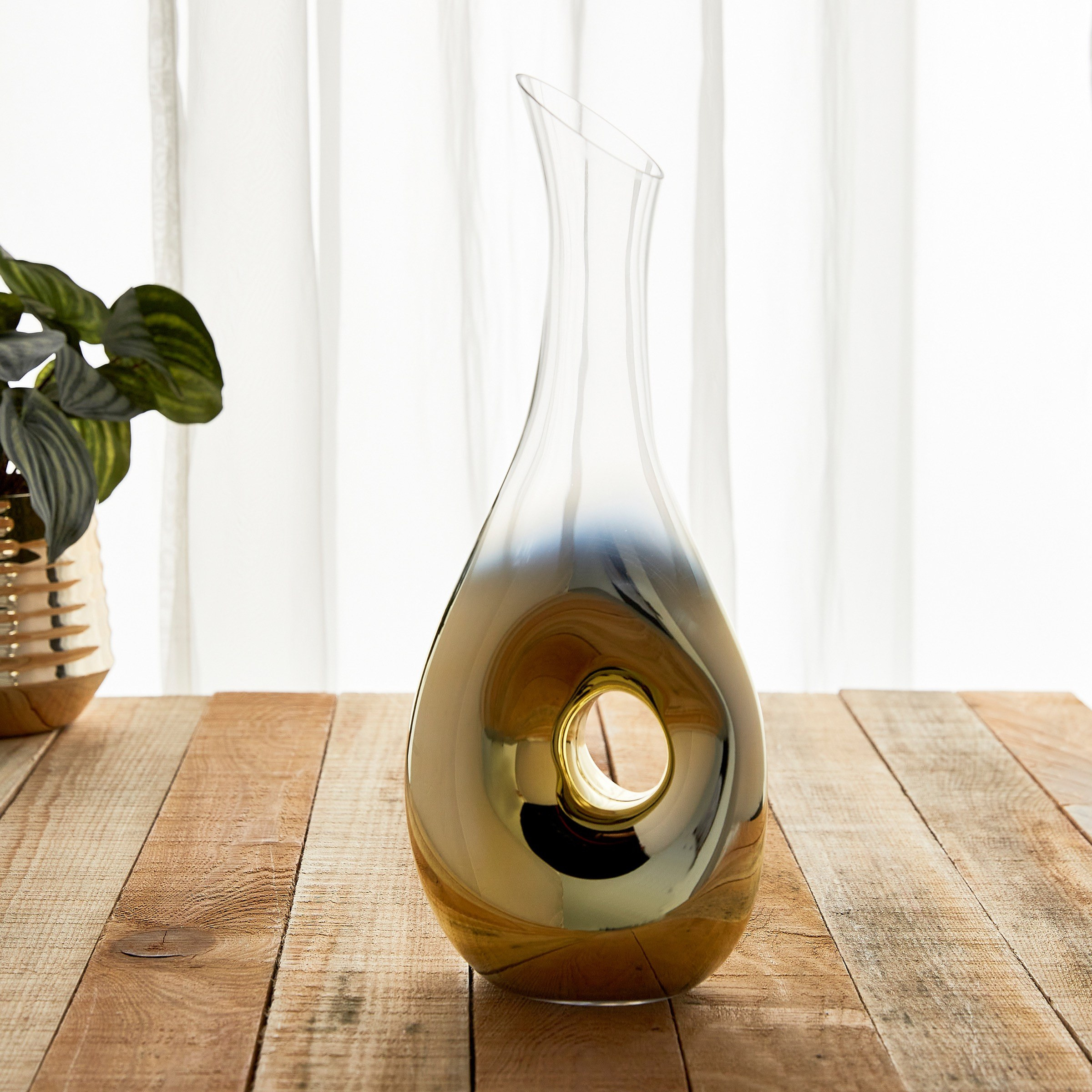 Triton Glass Decanter - 1.2 L-household-dining-drinkserveware-jugsdecantersandcarafes-image-1