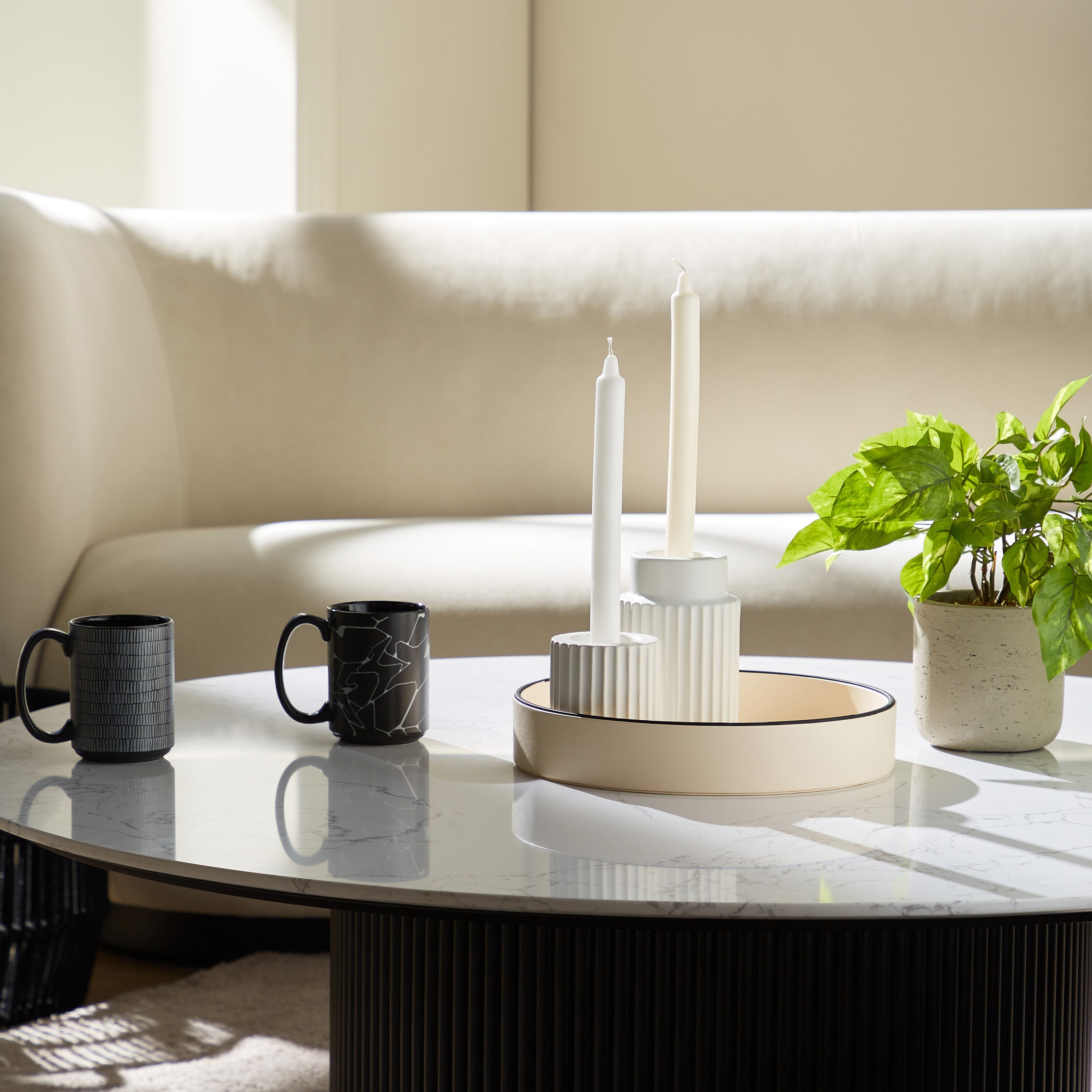 Modern Monochrome Nico Decorative Tray-household-decor-boxesandtrays-image-3