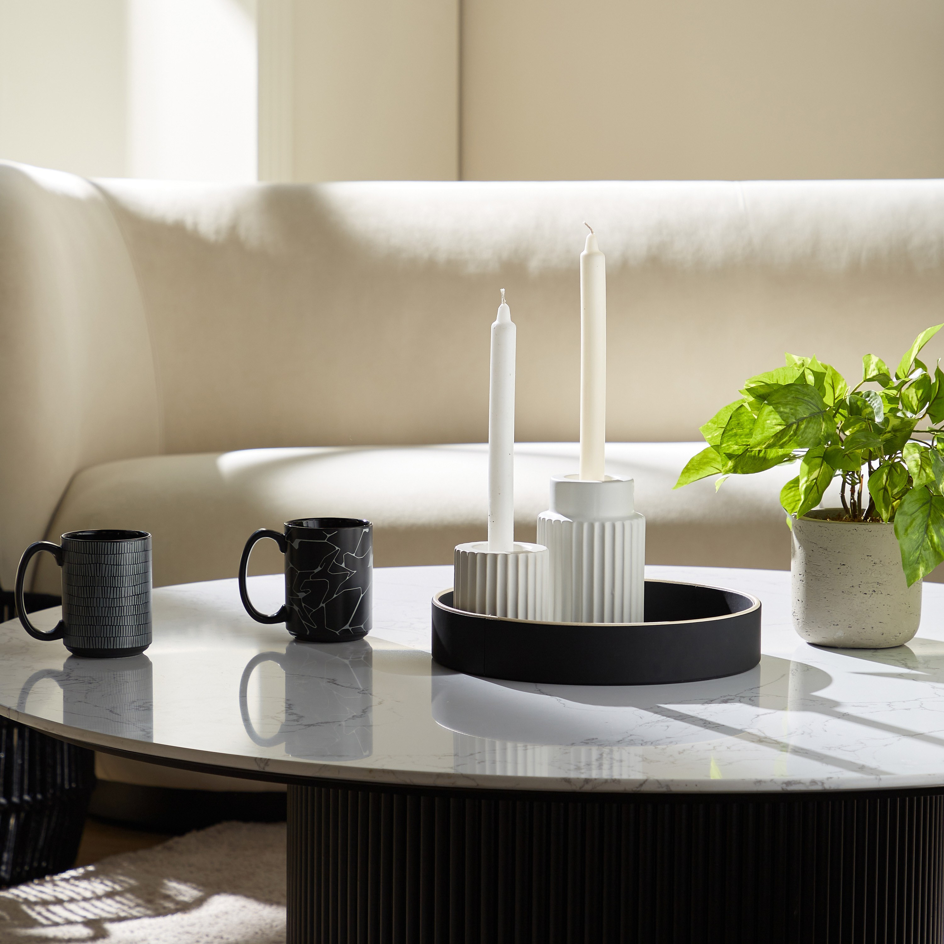 Modern Monochrome Nico Decorative Tray-household-decor-boxesandtrays-image-3