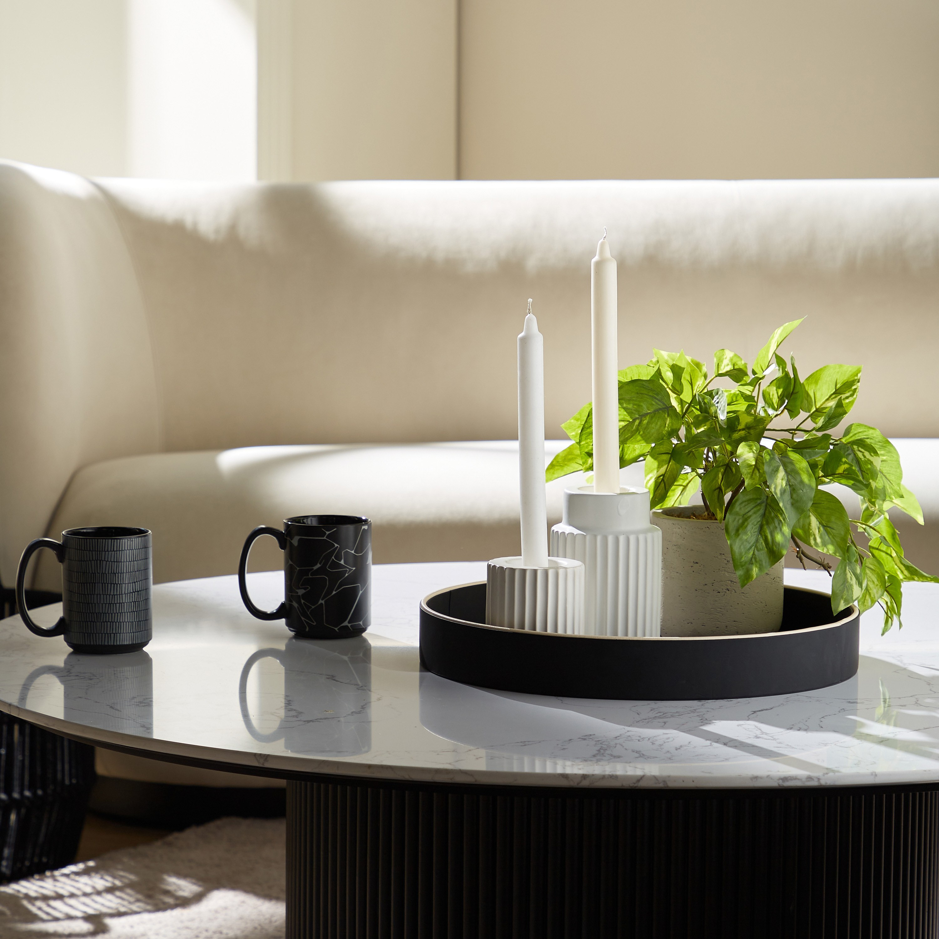 Modern Monochrome Nico Decorative Tray-household-decor-boxesandtrays-image-3