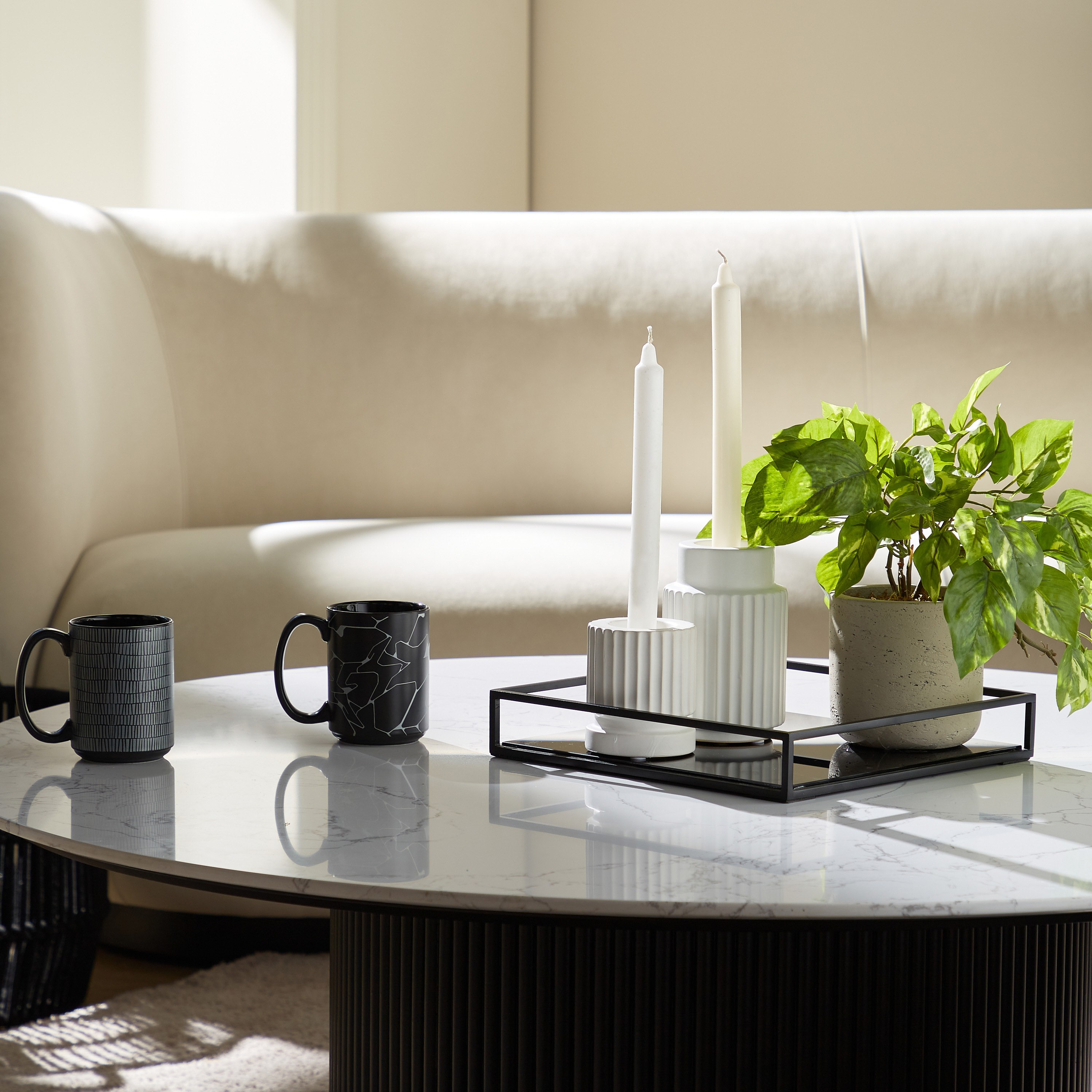 Modern Monochrome Felix Decorative Tray-household-decor-boxesandtrays-image-3