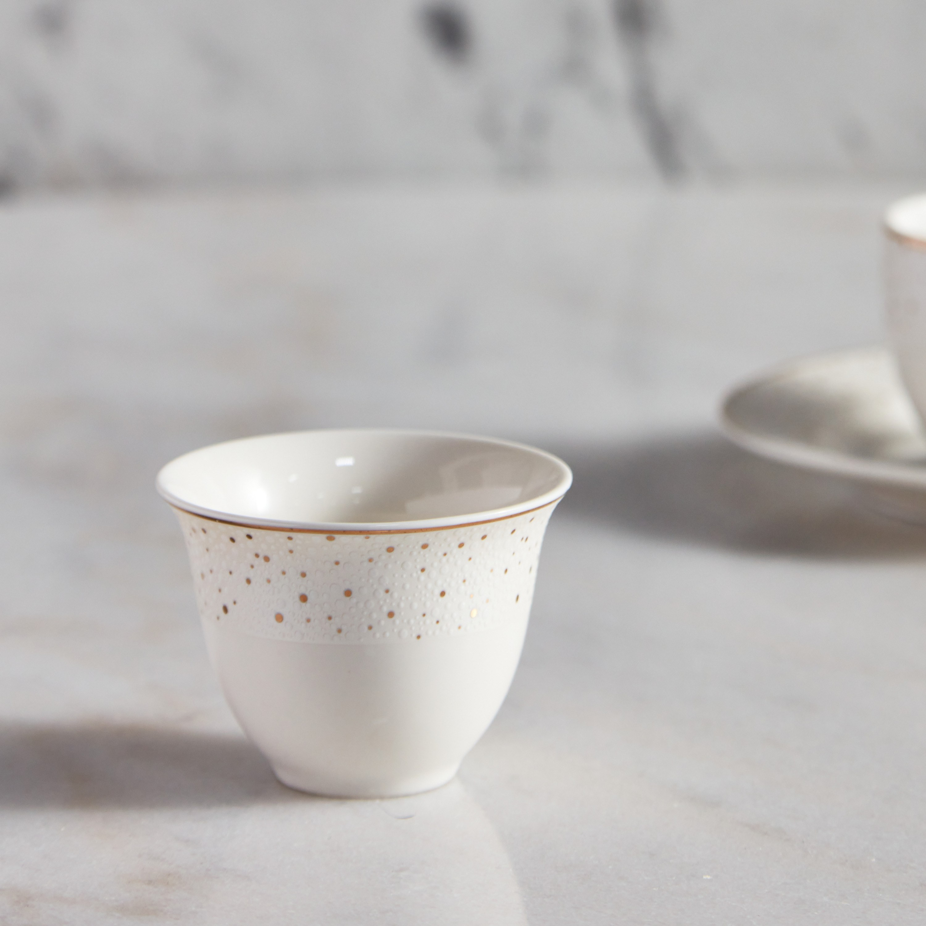 Classico Porcelain Qahwa Cup - 80 ml-household-dining-dinnerware-dinnerwarecollections-image-1