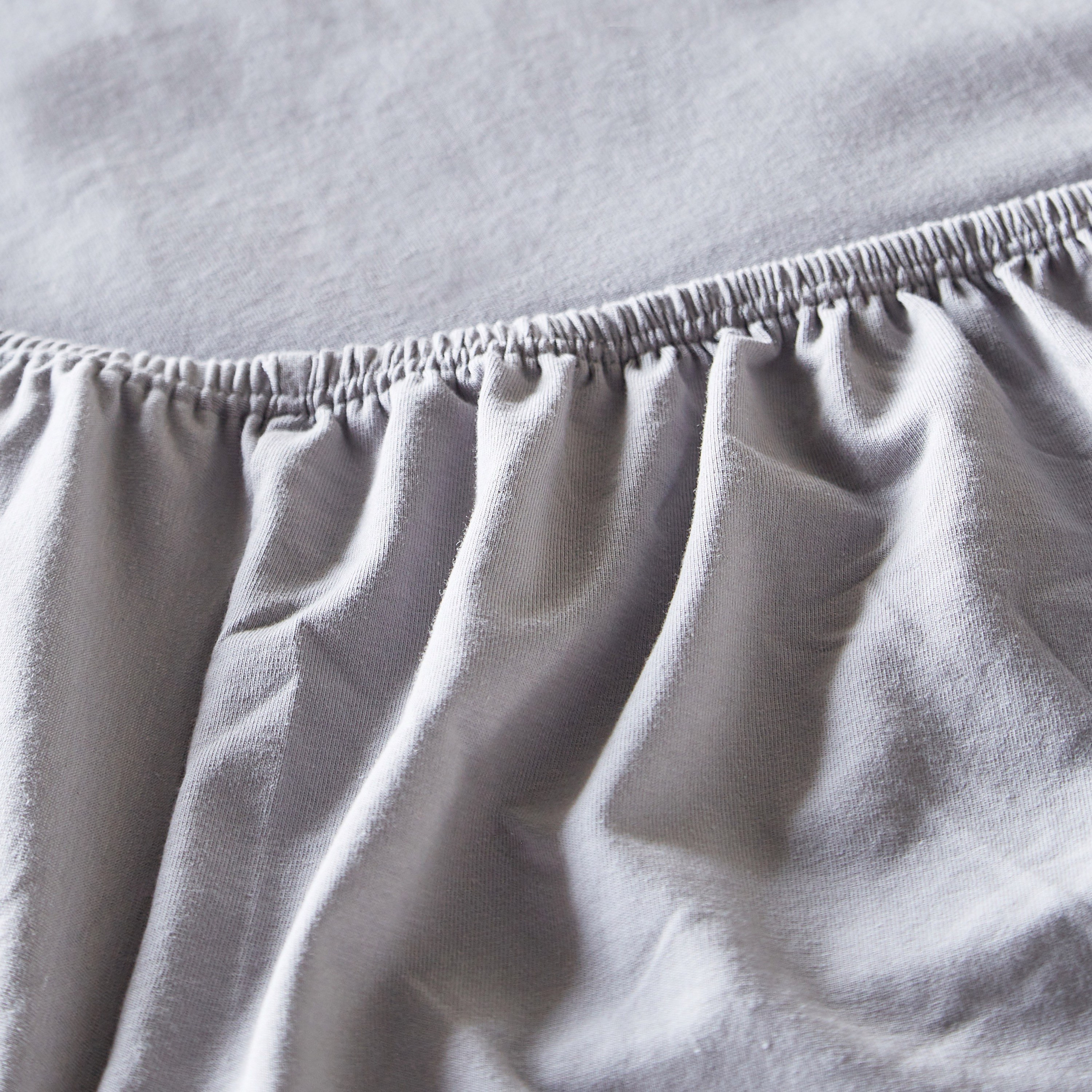 Cloud Turkish Cotton Jersey Queen Fitted Sheet - 160x200 cm-household-bedding-sheetsandpillowcases-fittedsheets-image-3