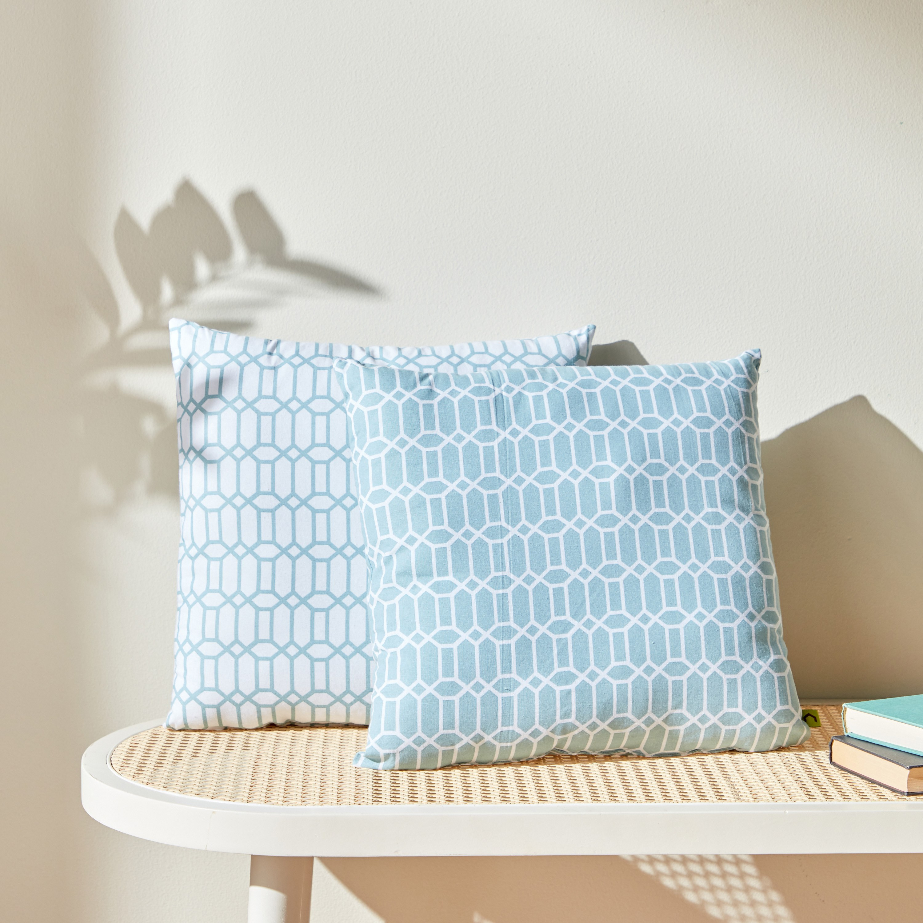 Revo 2-Piece Filled Cushion Set - 40x40 cm-household-cushionsandthrows-filledcushions-decorativecushions-image-1