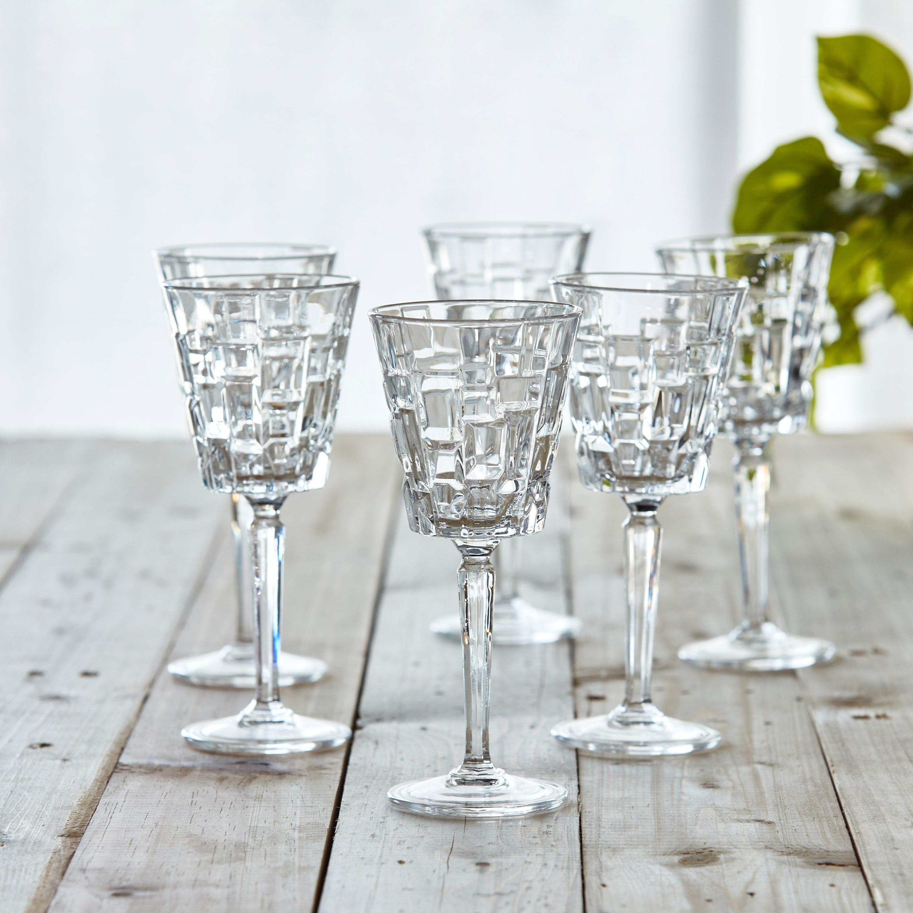 Etna 6-Piece Stem Glass Set - 200 ml-household-dining-glassware-stemware-image-1