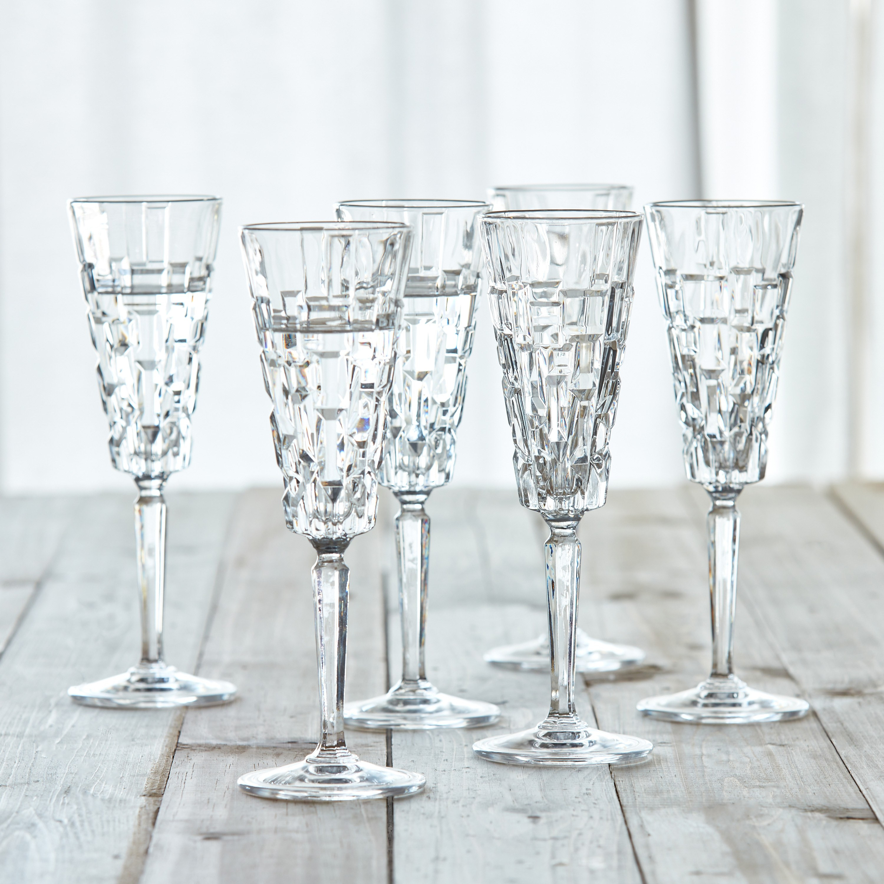 Etna 6-Piece Flute Glass Set - 190 ml-household-dining-glassware-stemware-image-5
