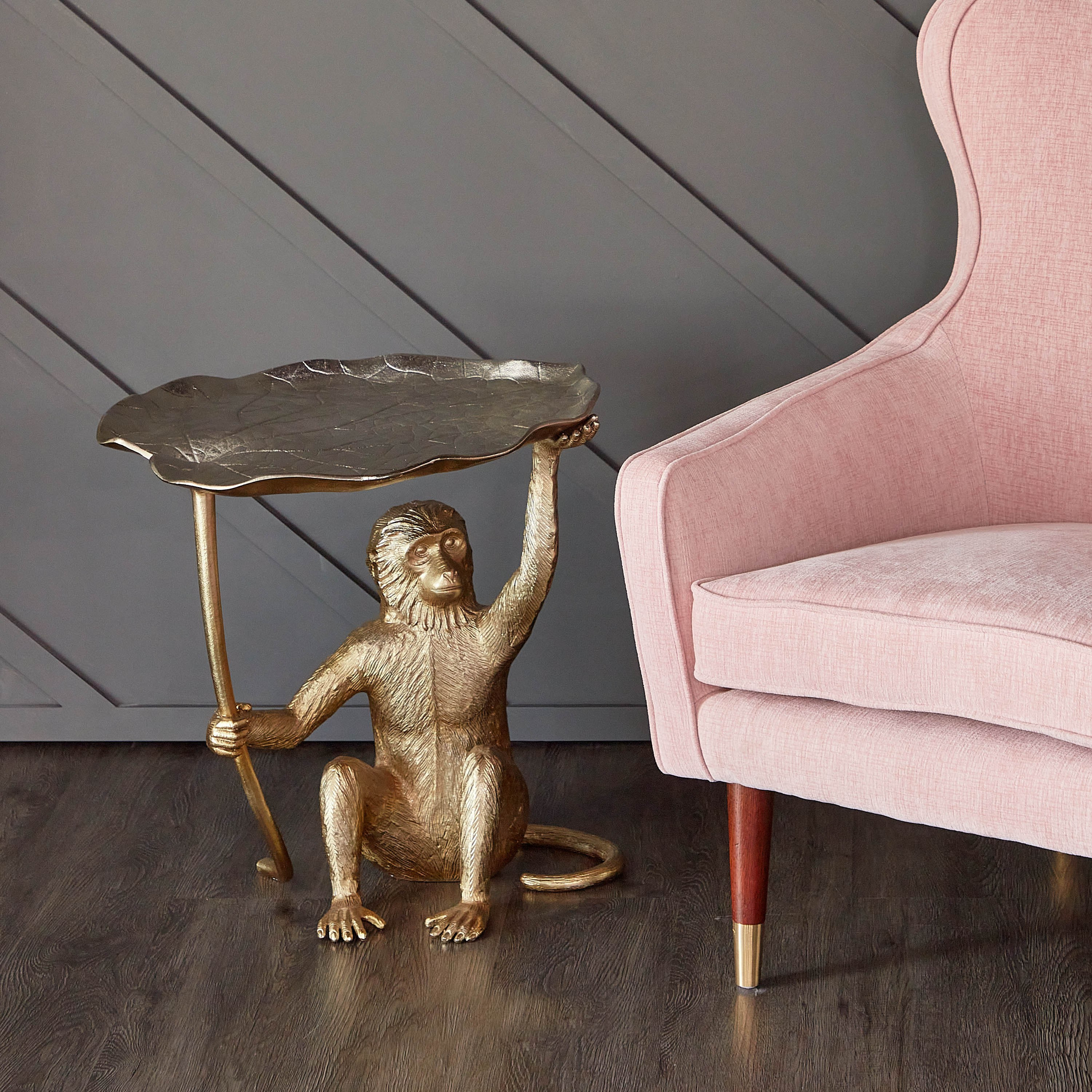 H&O × Geek Field _ ML SideTable Hé—ZI Side Table-Black+Oak – MIRAGE SF