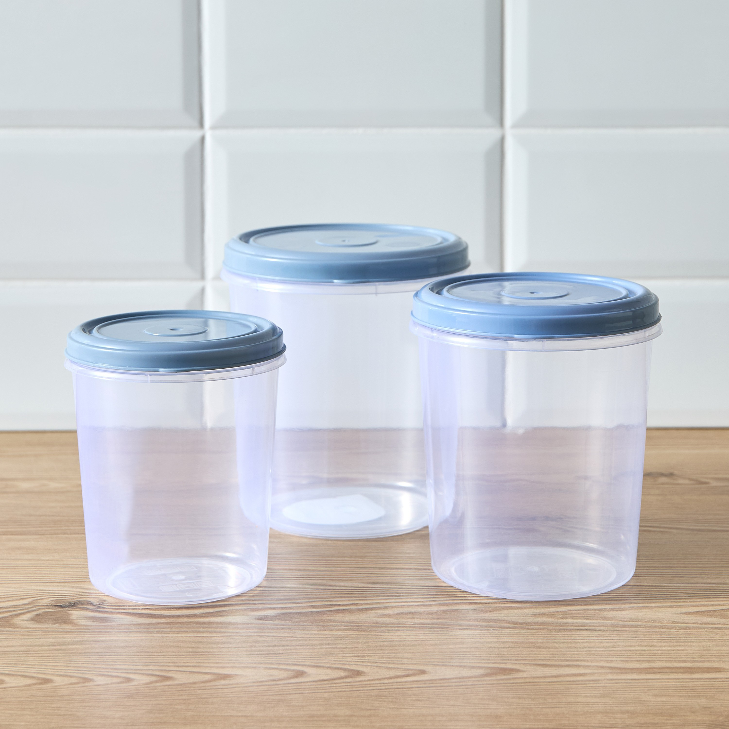 Ruby 3-Piece Food Container Set