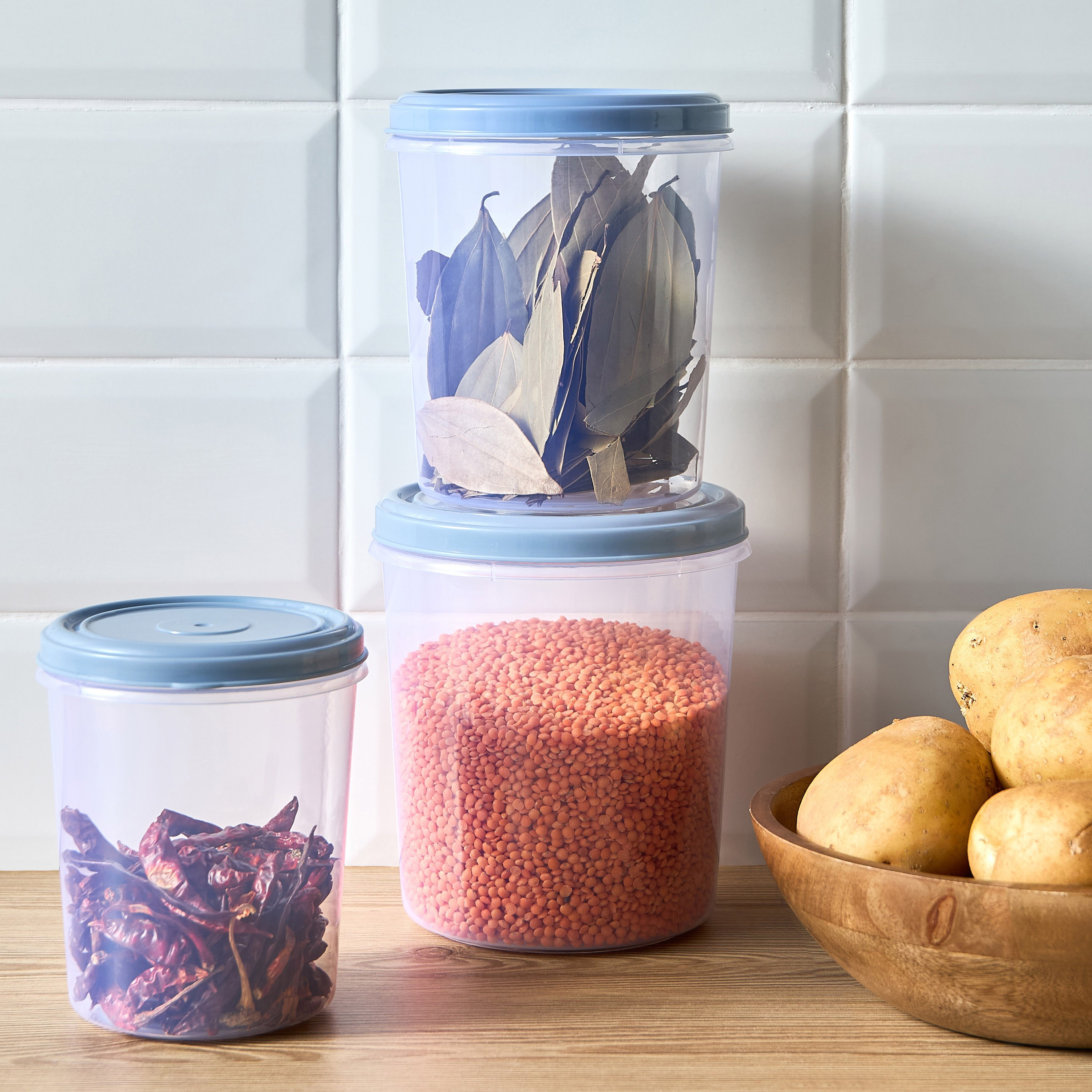Ruby 3-Piece Food Container Set-household-kitchen-foodstorage-pantryandstorage-image-4