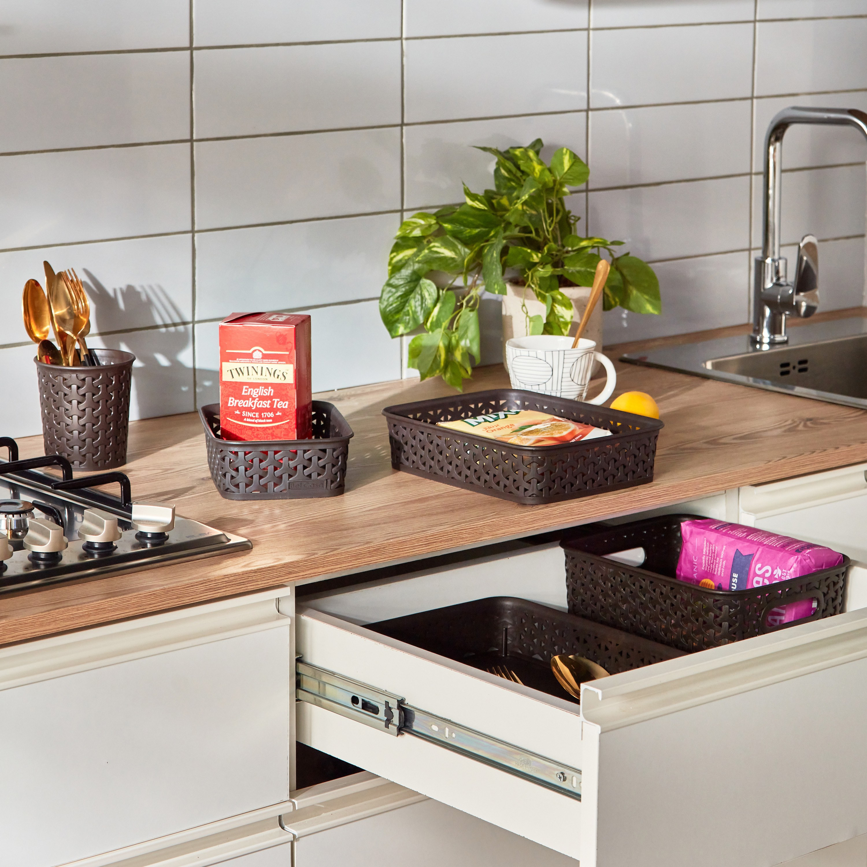Fantasy Plastic Cutlery Holder-household-kitchen-kitchenorganising-countertoporganising-image-4