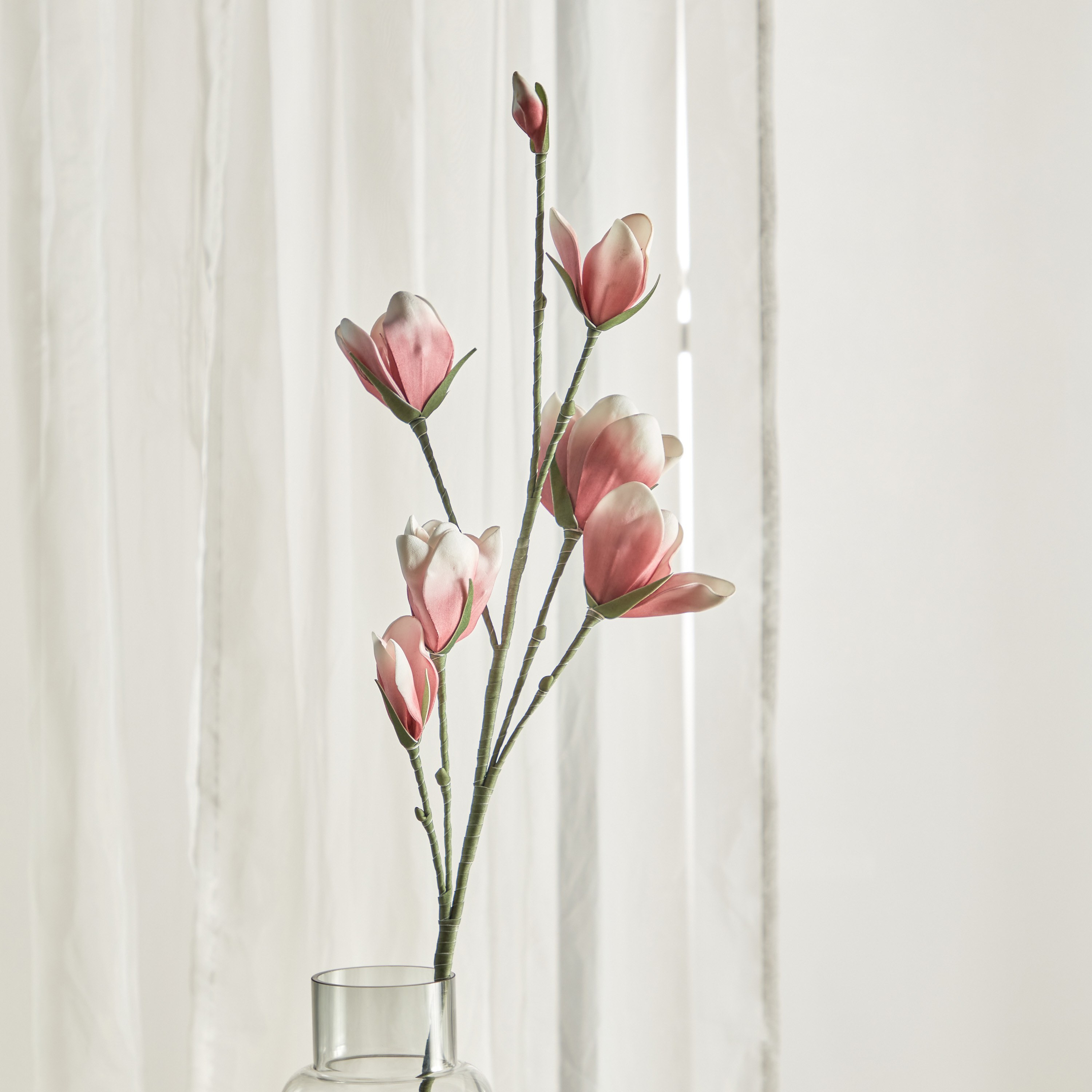 Yulan Flowers Stem - 113 cm-household-gardenandoutdoor-artificialflowersandplants-stems-image-1