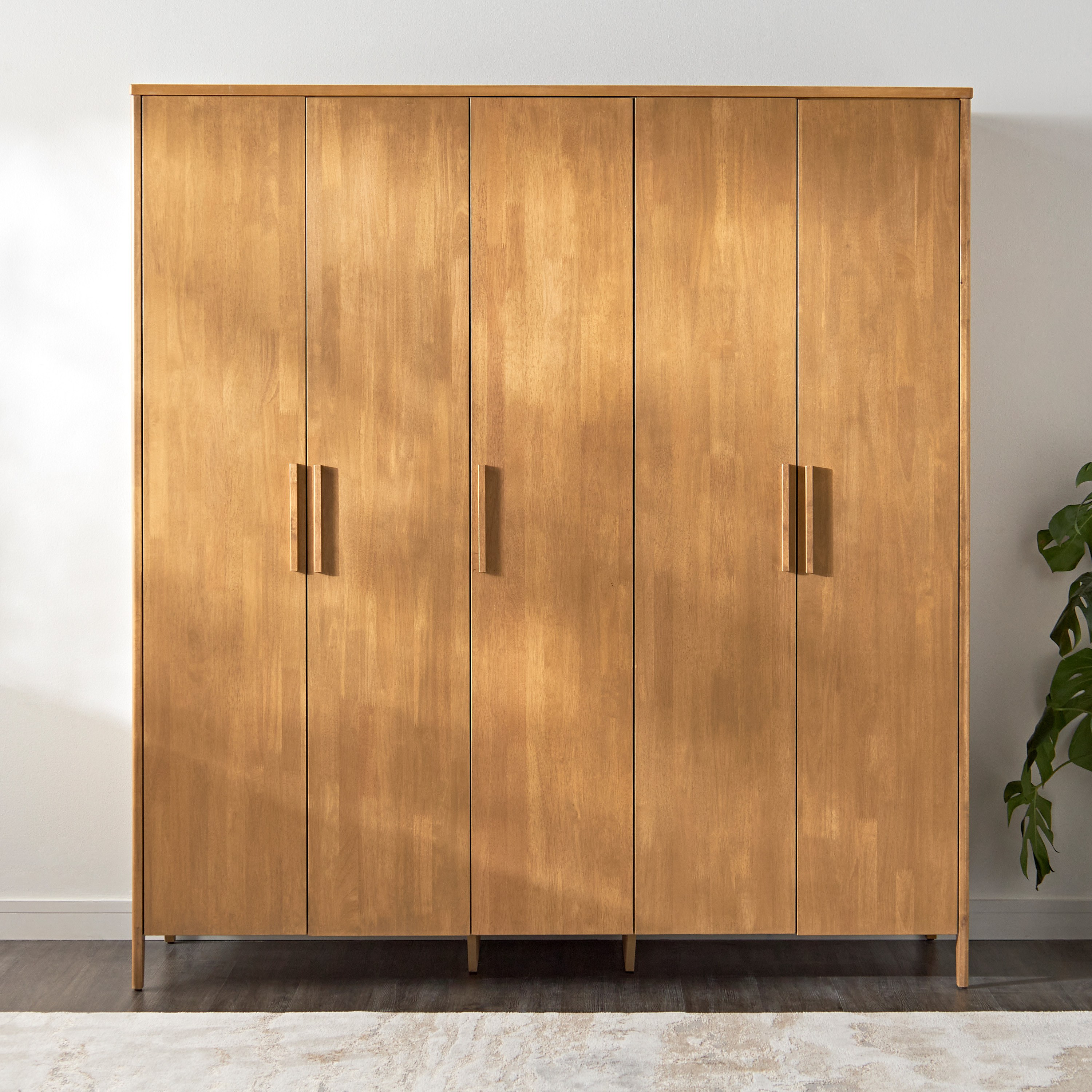 | خزانة ملابس 5 أبواب - هابيتات