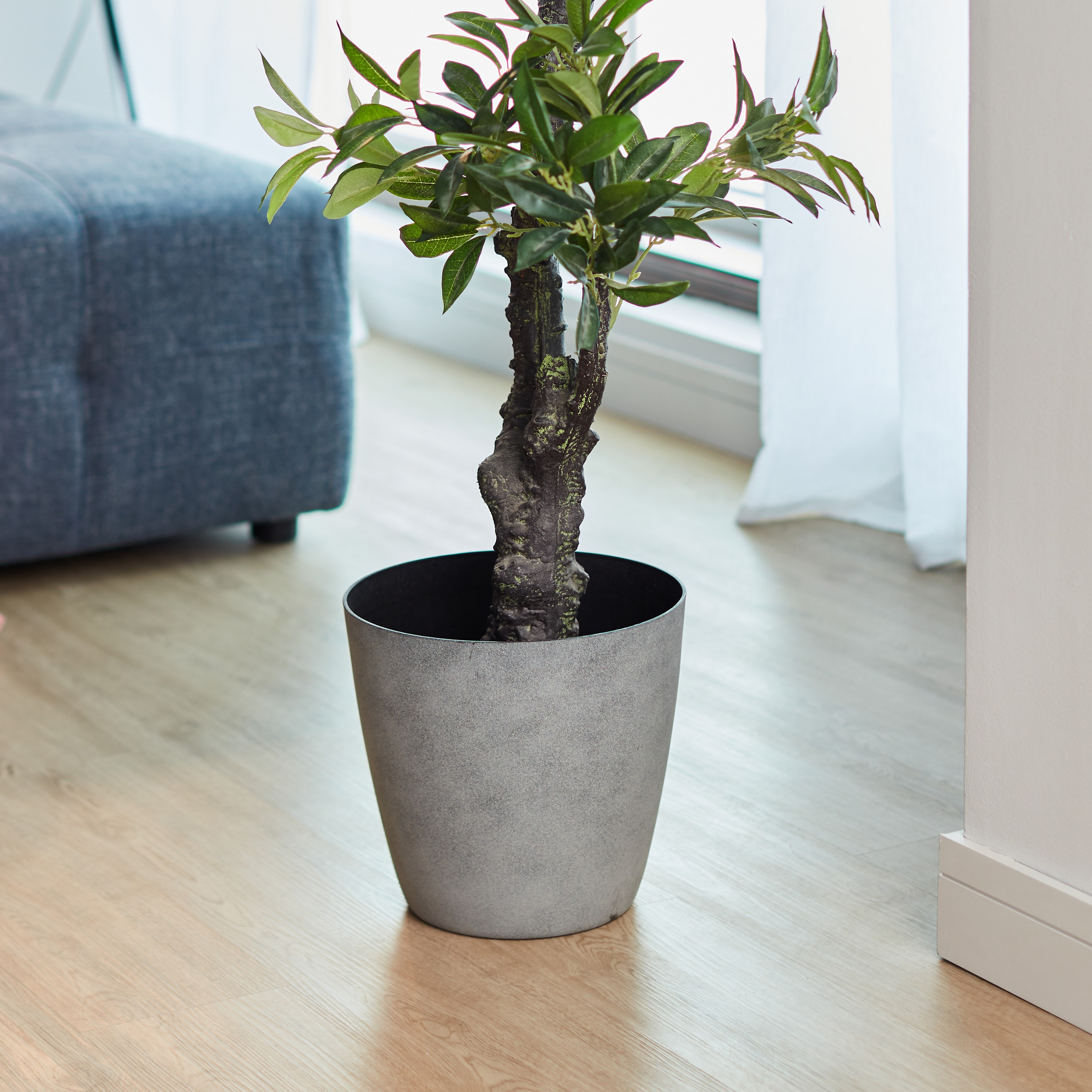 Ruby Plastic Planter - 27 cm-household-gardenandoutdoor-potsandplanters-planters-image-1