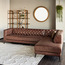 Lannie 4-Seater Faux Leather Right Corner Sofa-furniture-sofaandseating-cornersofas-image-1