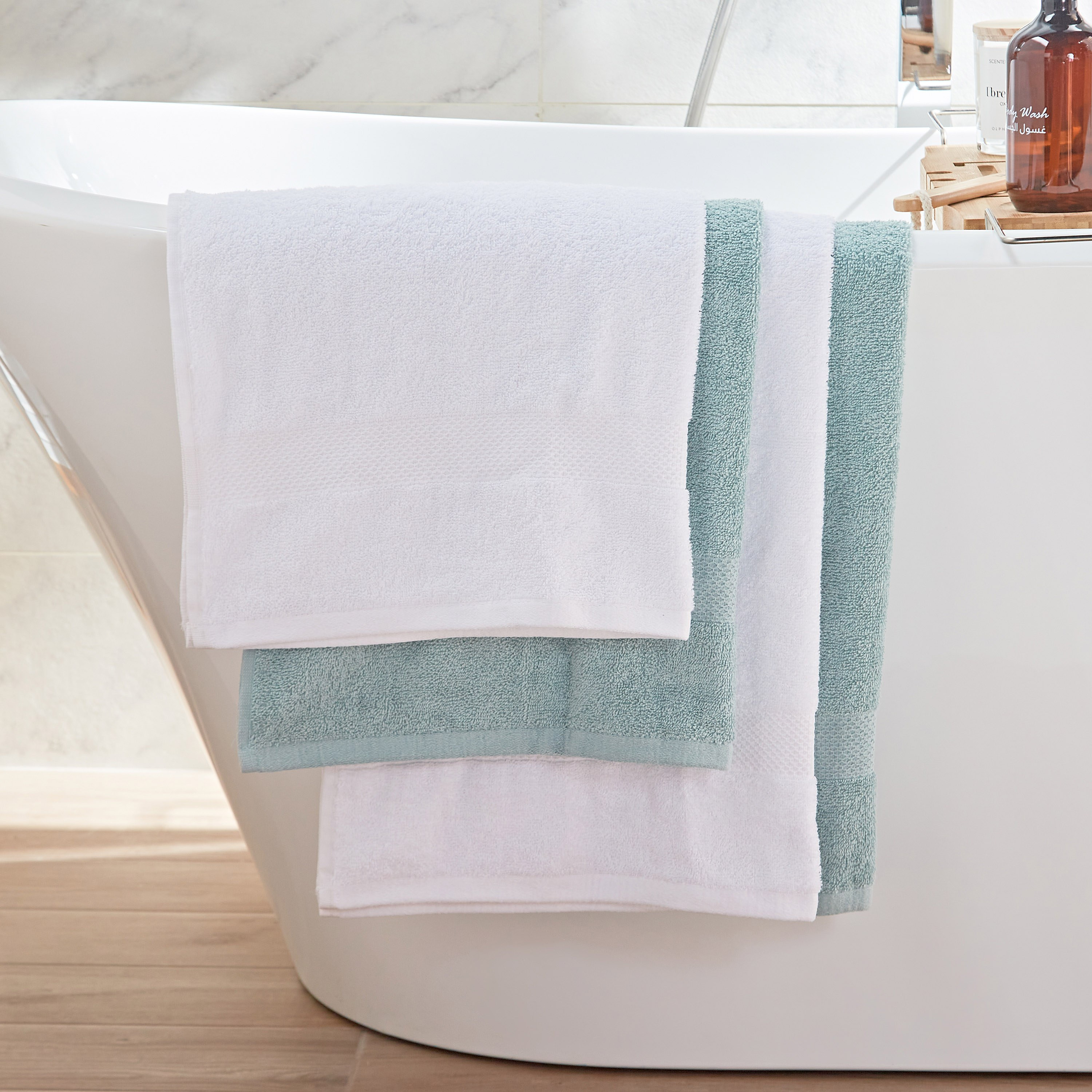 Shop Quick Dry 4 Piece Bath Towel Set 70x132 cm Online Home