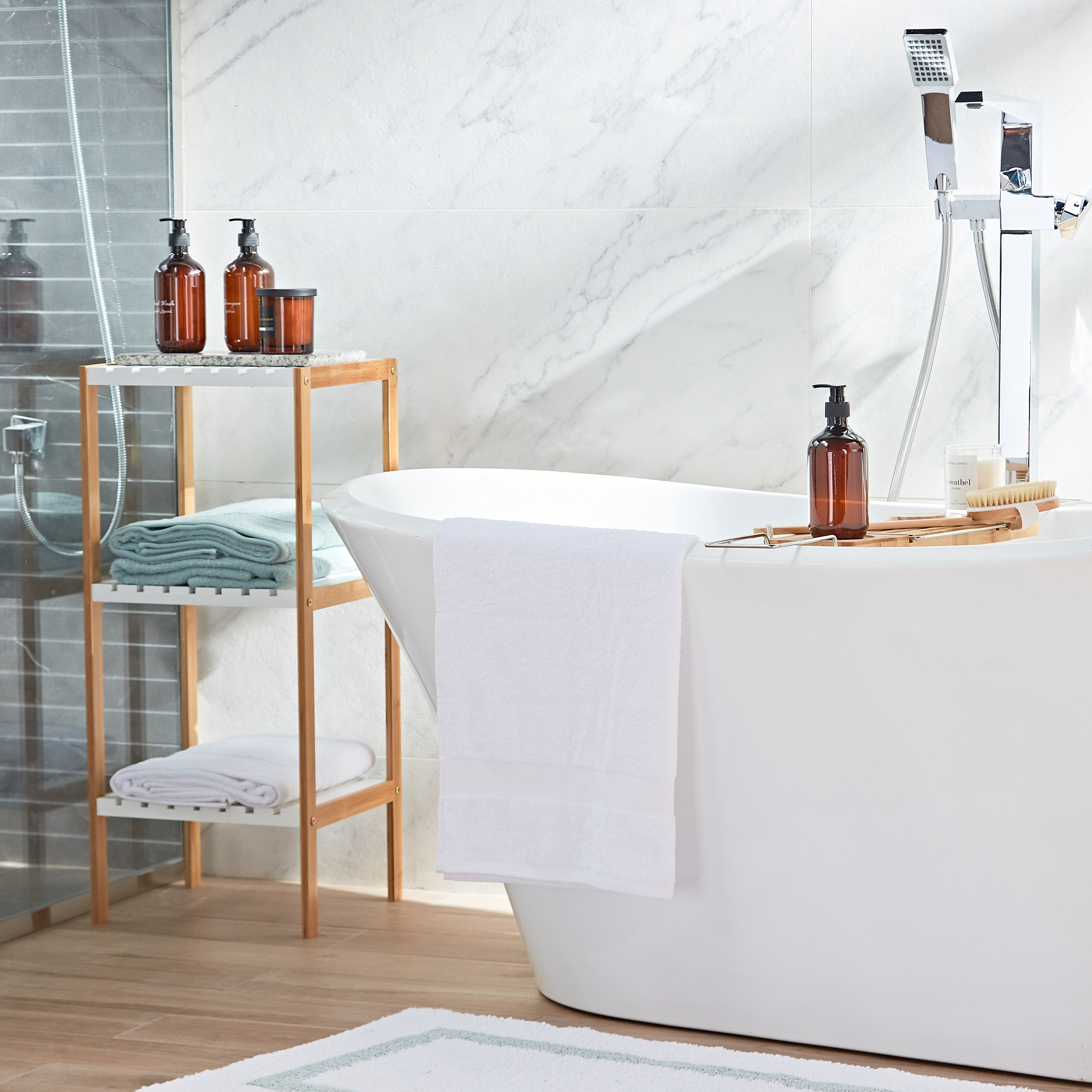 Quick-Dry 4-Piece Bath Towel Set - 70x132 cm-household-bathandlaundry-bathlinen-towels-image-6