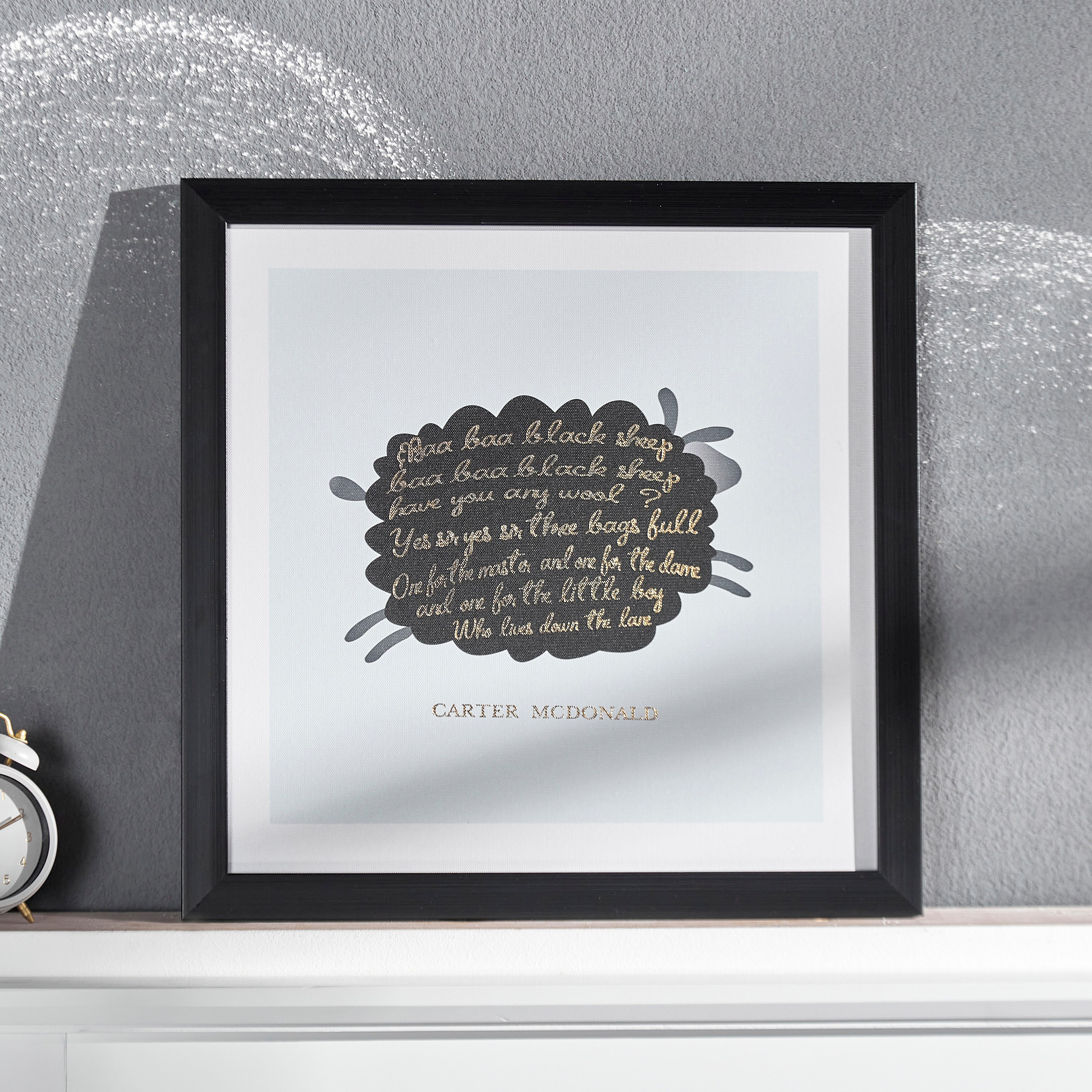 【SHUNER】Framed canvas Shop Shaun Framed Canvas Wall Art - 40x40 cm | Homecentre Oman