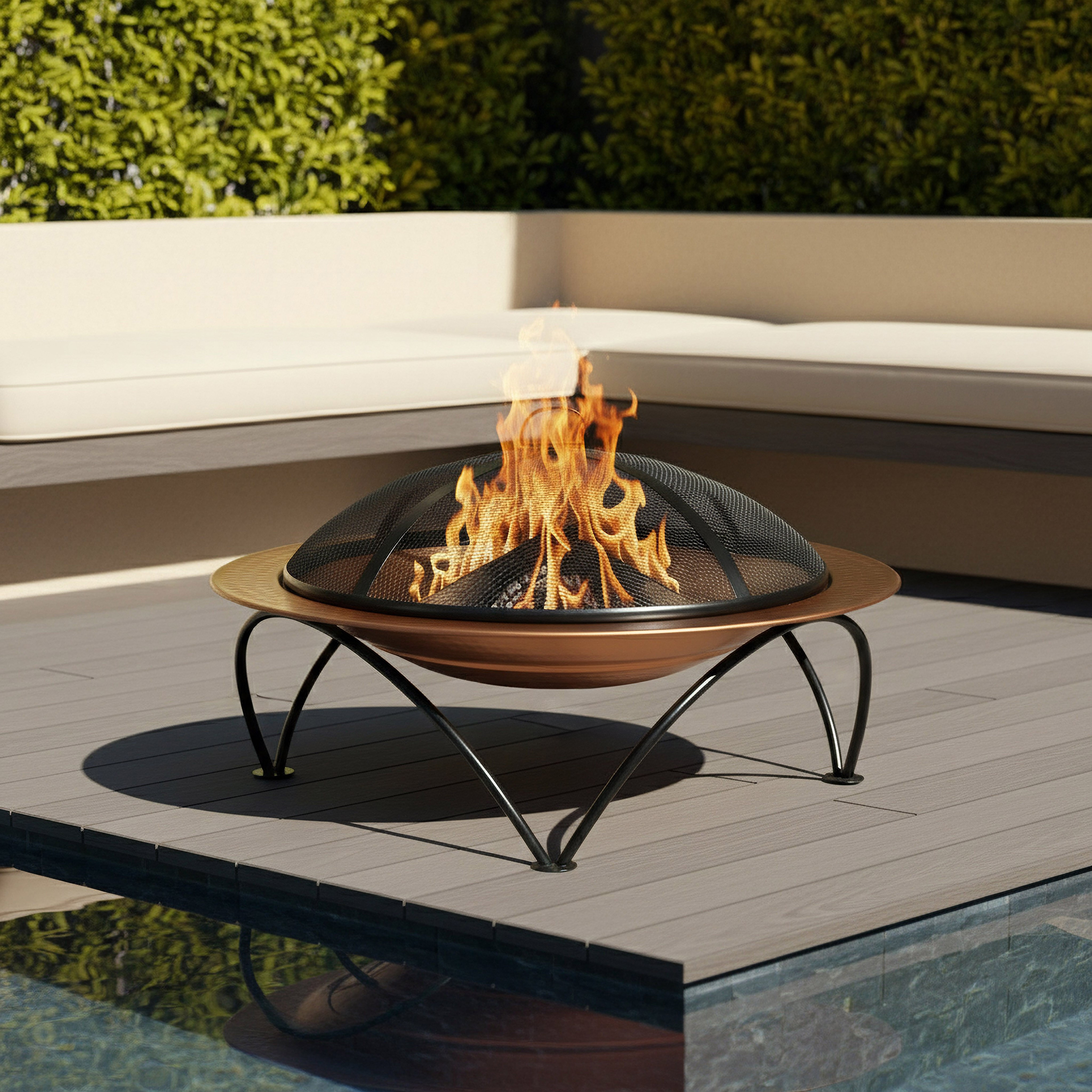 Bestla Metal Firepit - 84cm-household-gardenandoutdoor-outdoor-image-5