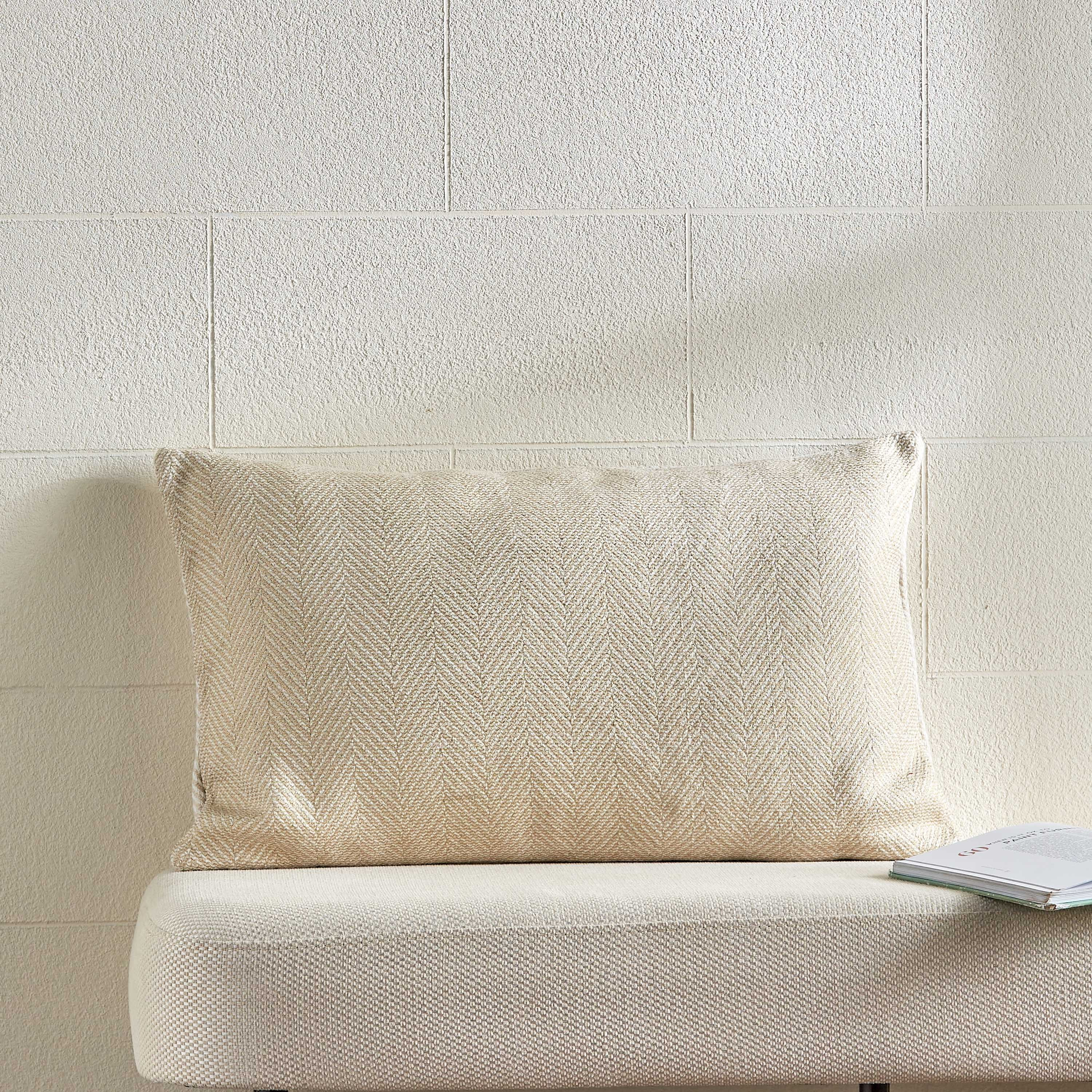 Herringbone hot sale cushion covers