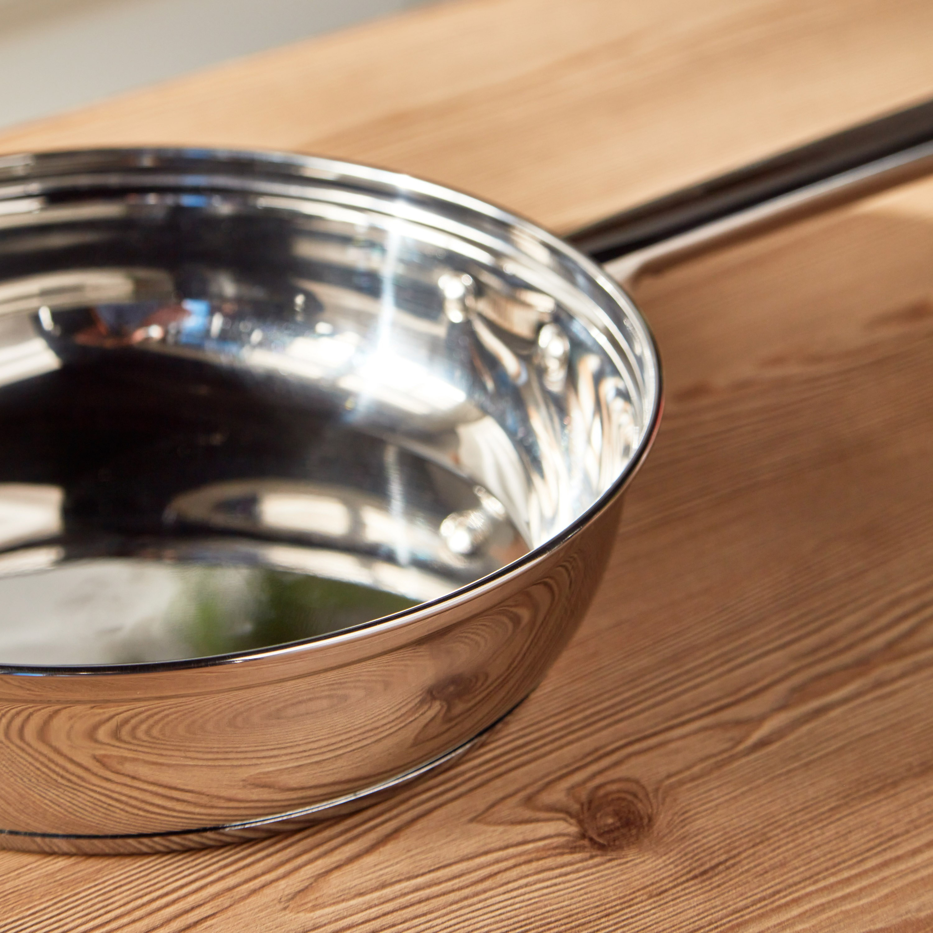 Essential Stainless Steel Fry Pan - 26 cm-household-kitchen-cookware-potsandpans-image-3