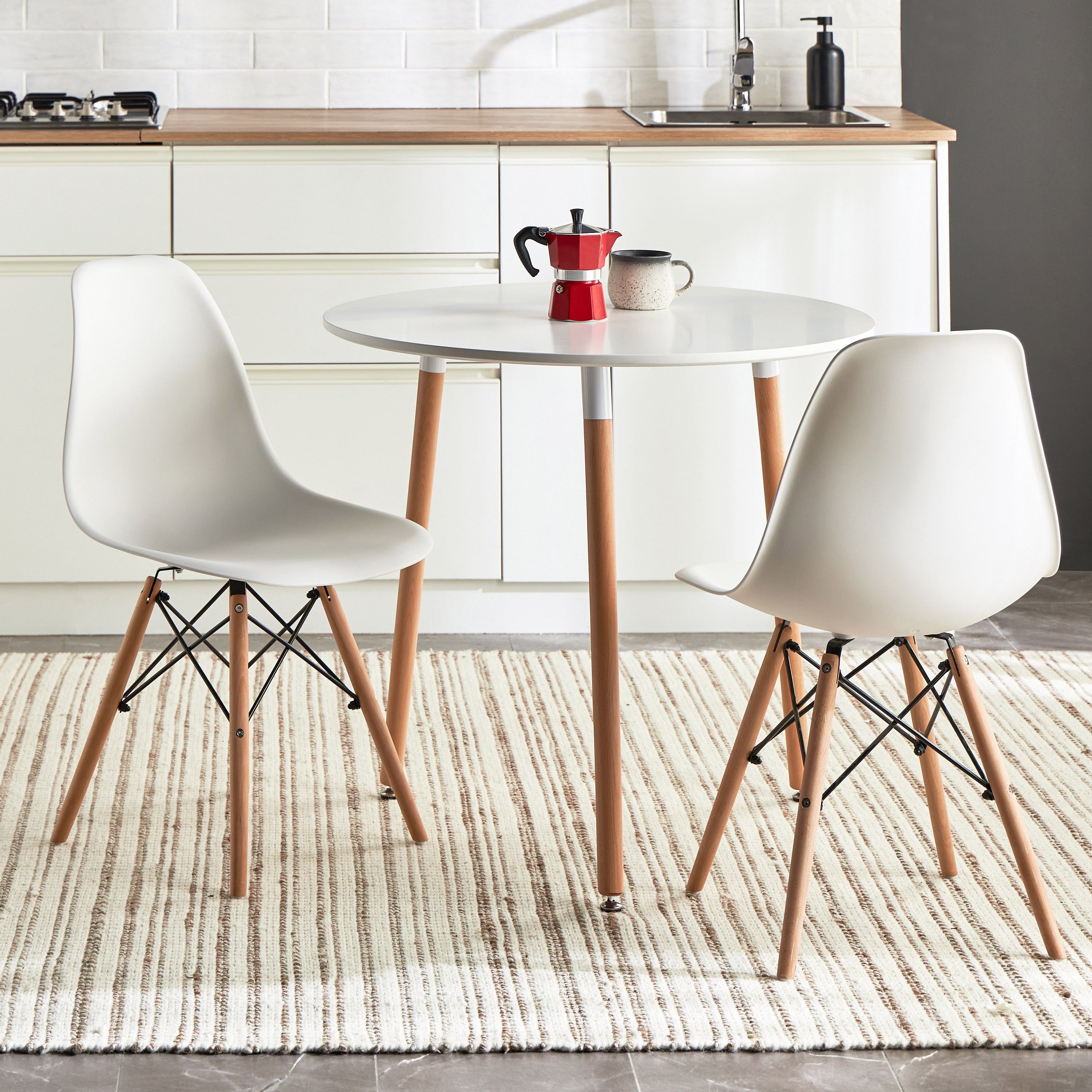 Modern kitchen table online and chairs set