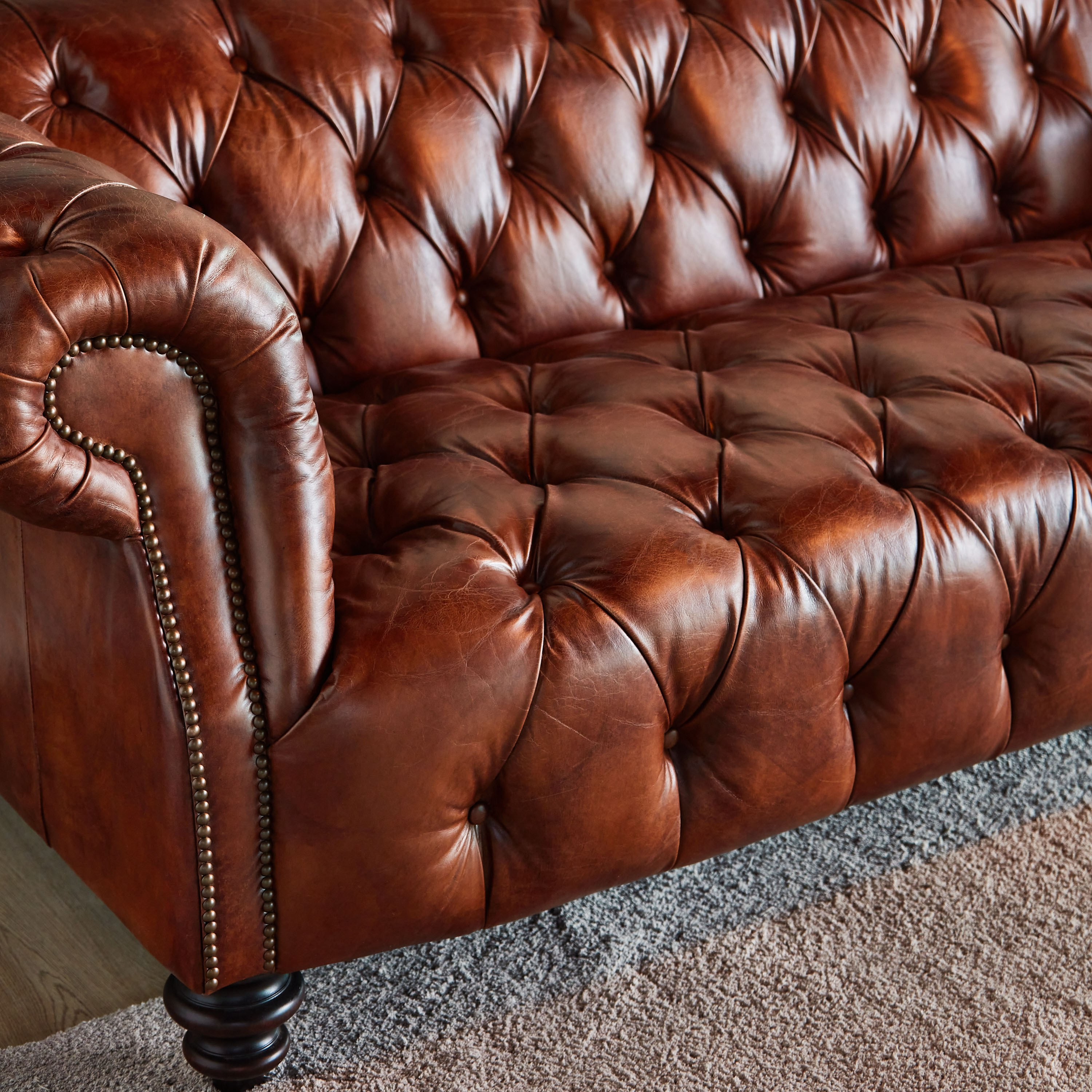 Leather sofa outlet store