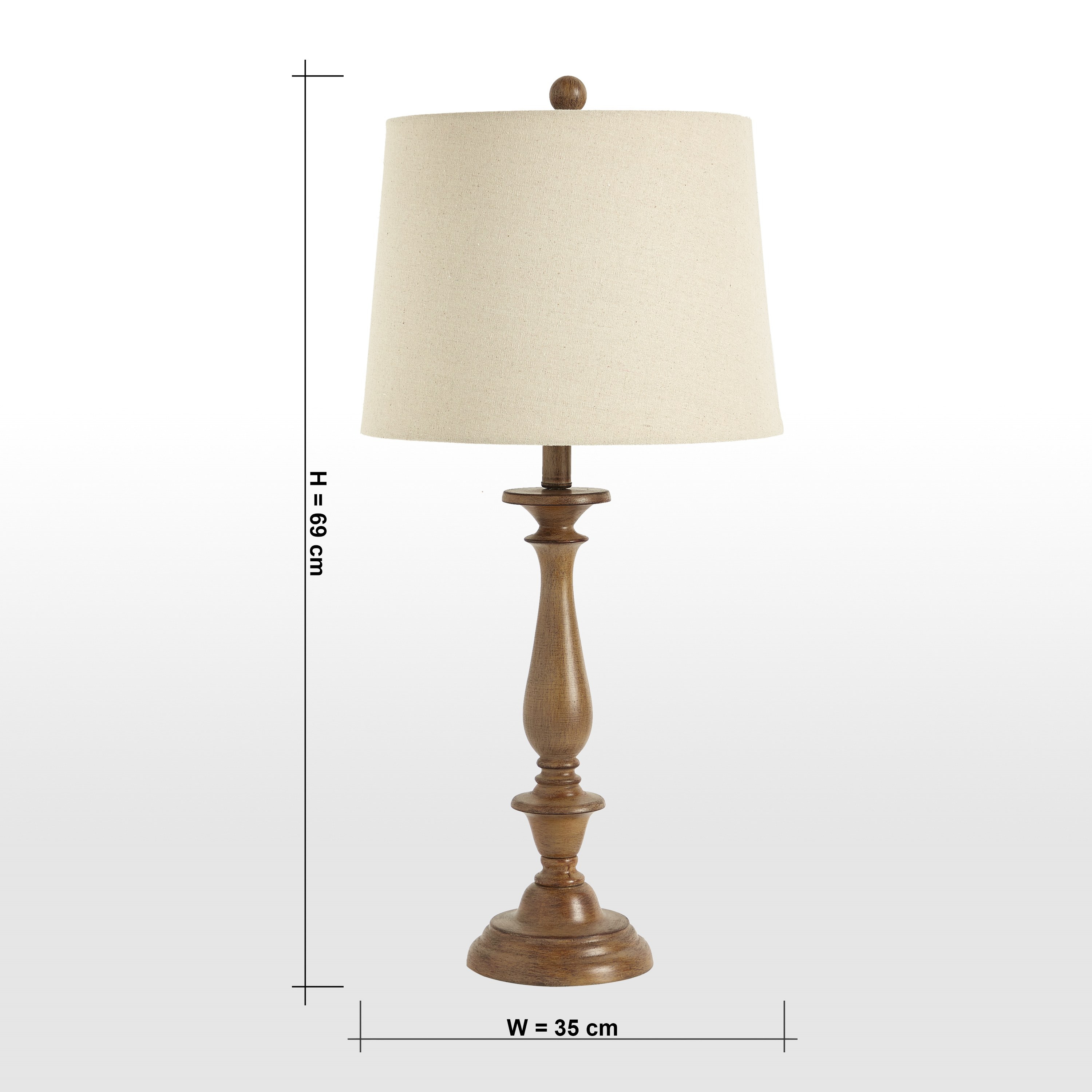 Alrai Resin Table Lamp - 69 cm-household-lighting-tableanddesklamps-image-6