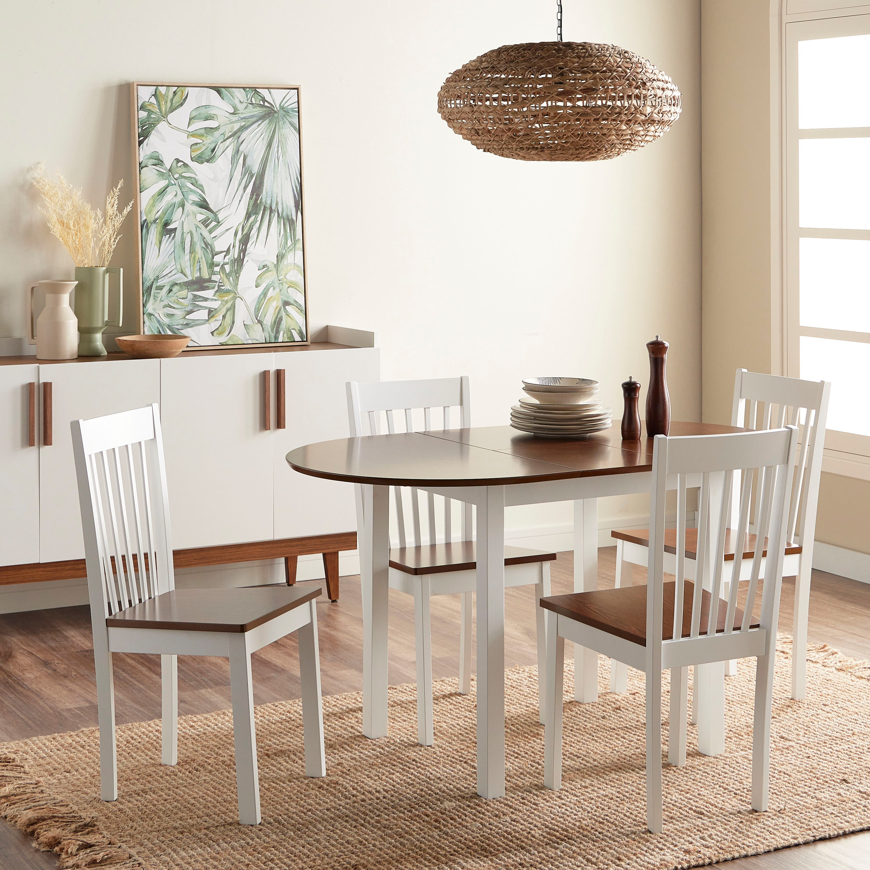 home center extendable dining table