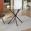 Trixia 4-Seater Glass Top Dining Table-furniture-diningroom-diningtables-image-2