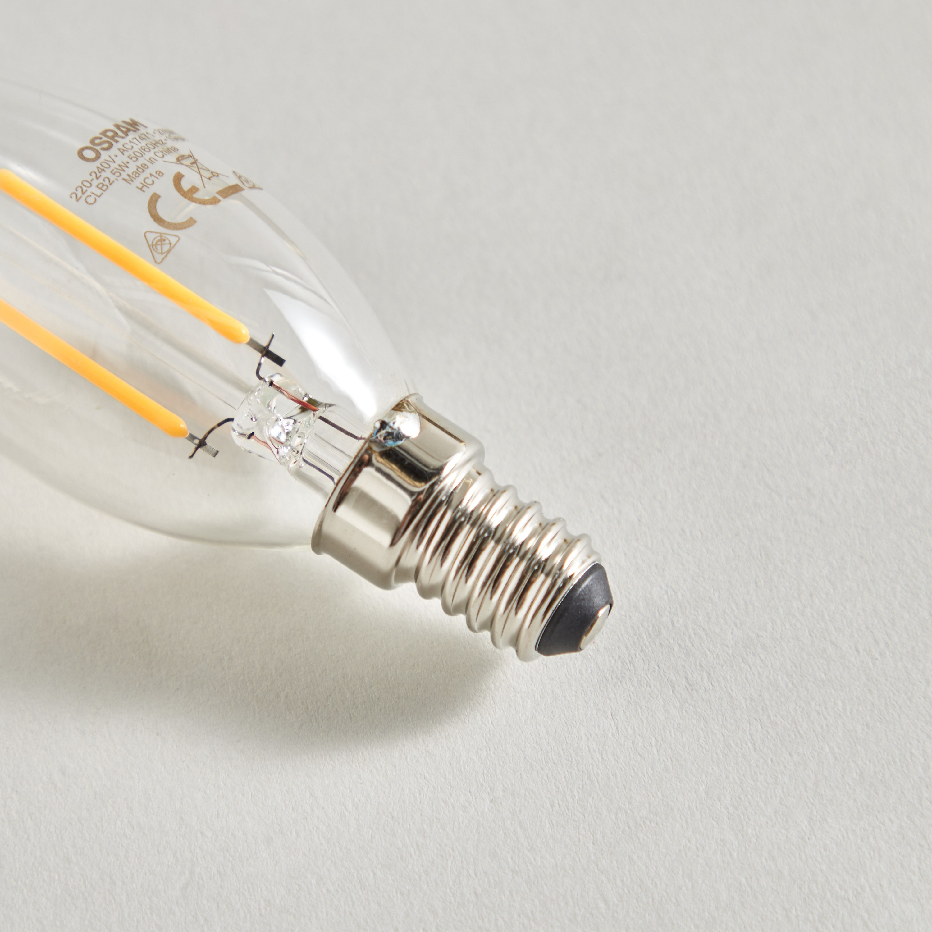 لمبة إل إي دي أوراسم - E14 2.5 واط ضوء دافئ-household-lighting-bulbsandbatteries-bulbs-image-4