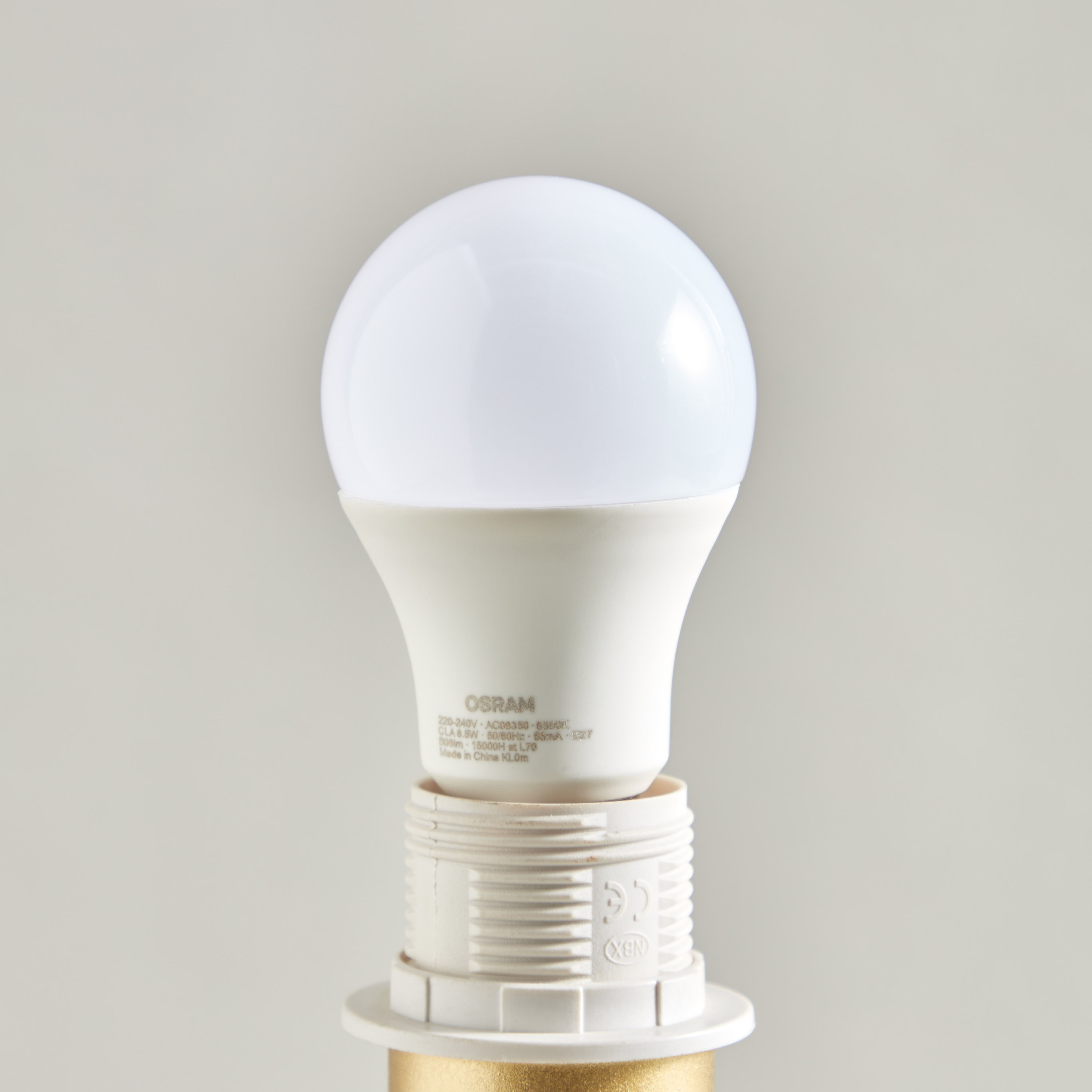 Osram LED Bulb -  E27 8.5 W Cool Day White Light-household-lighting-bulbsandbatteries-bulbs-image-2