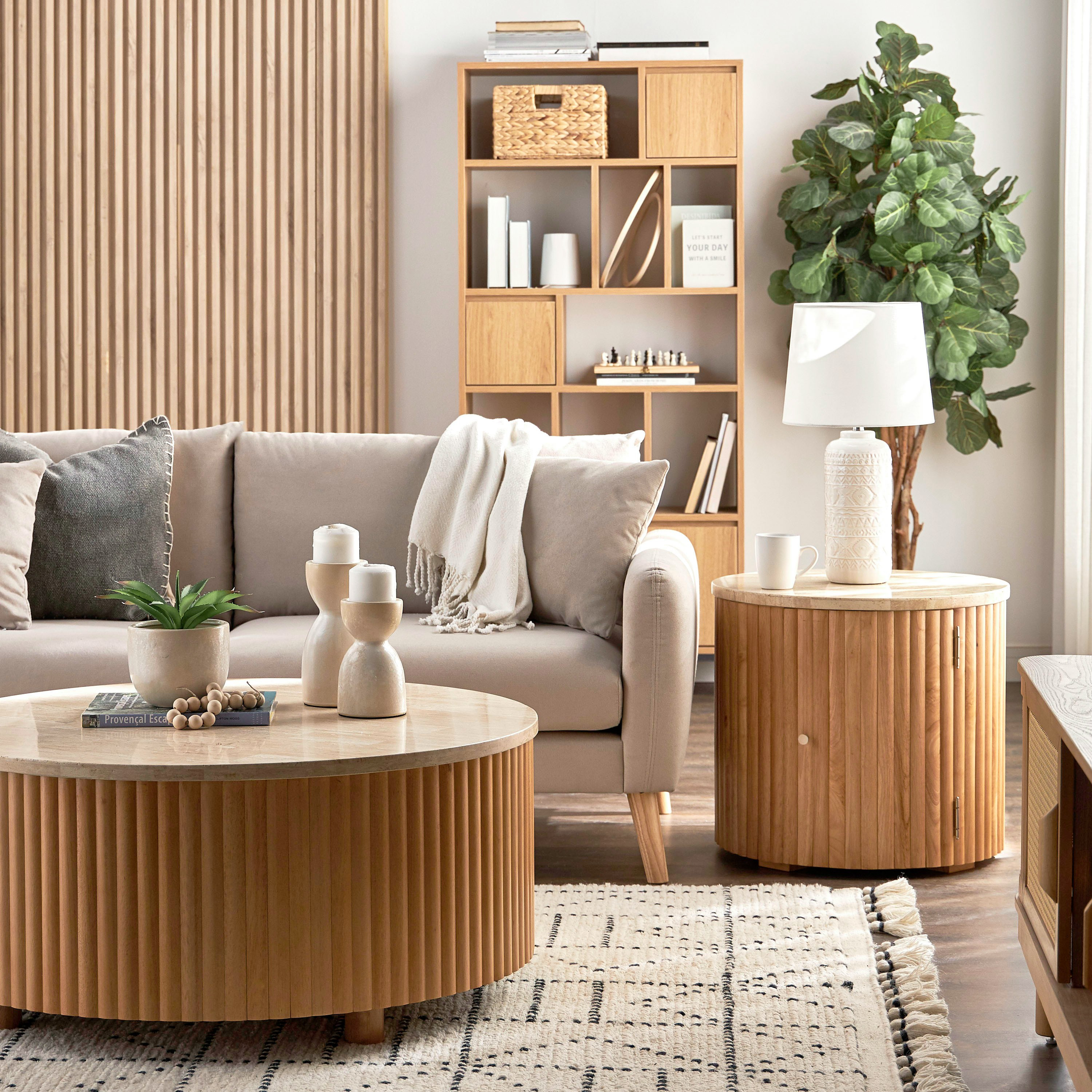 Oak coffee table deals kmart