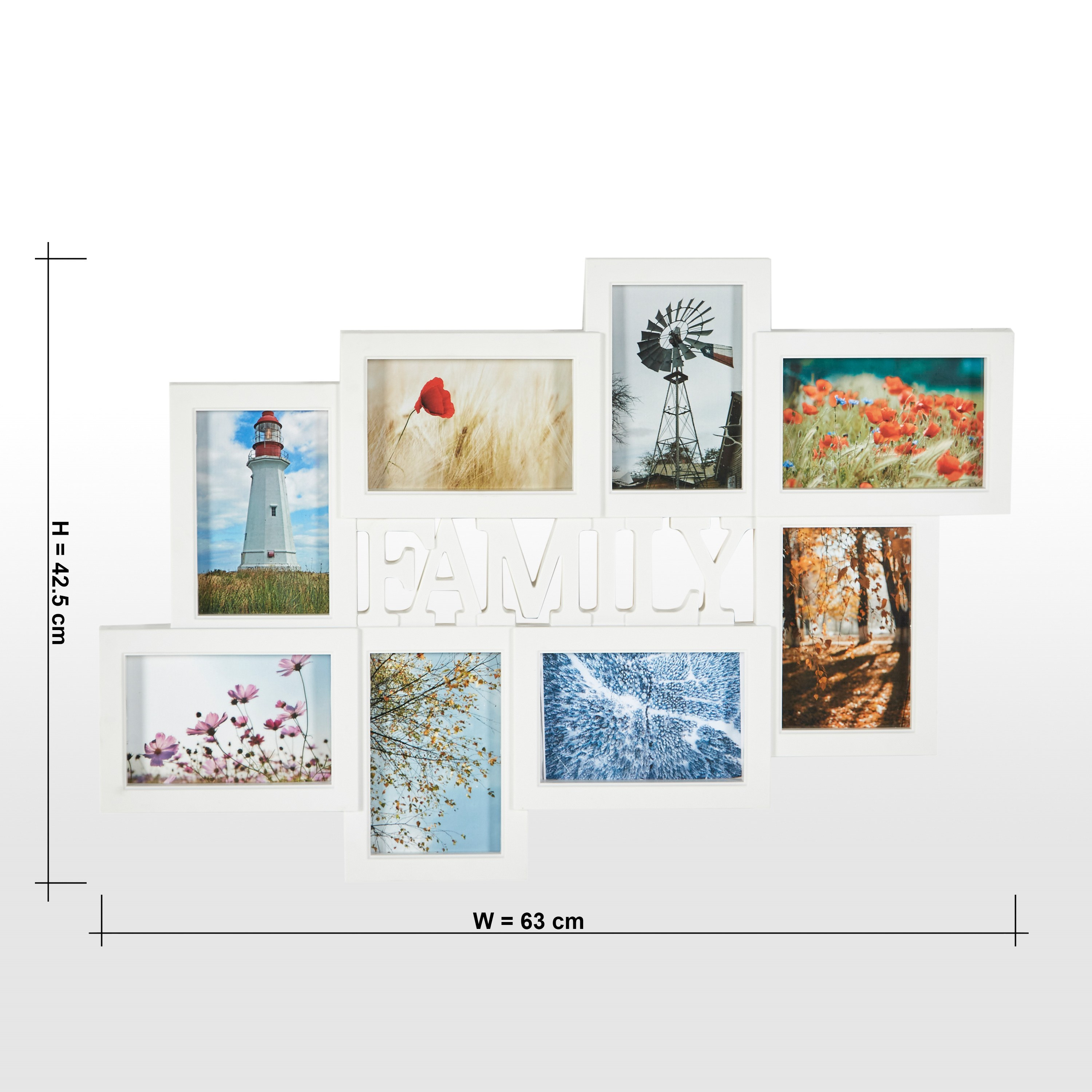 A Beautiful Life Collage Photo Frame - 43x63 cm-household-walldecorandmirrors-photoframes-image-5