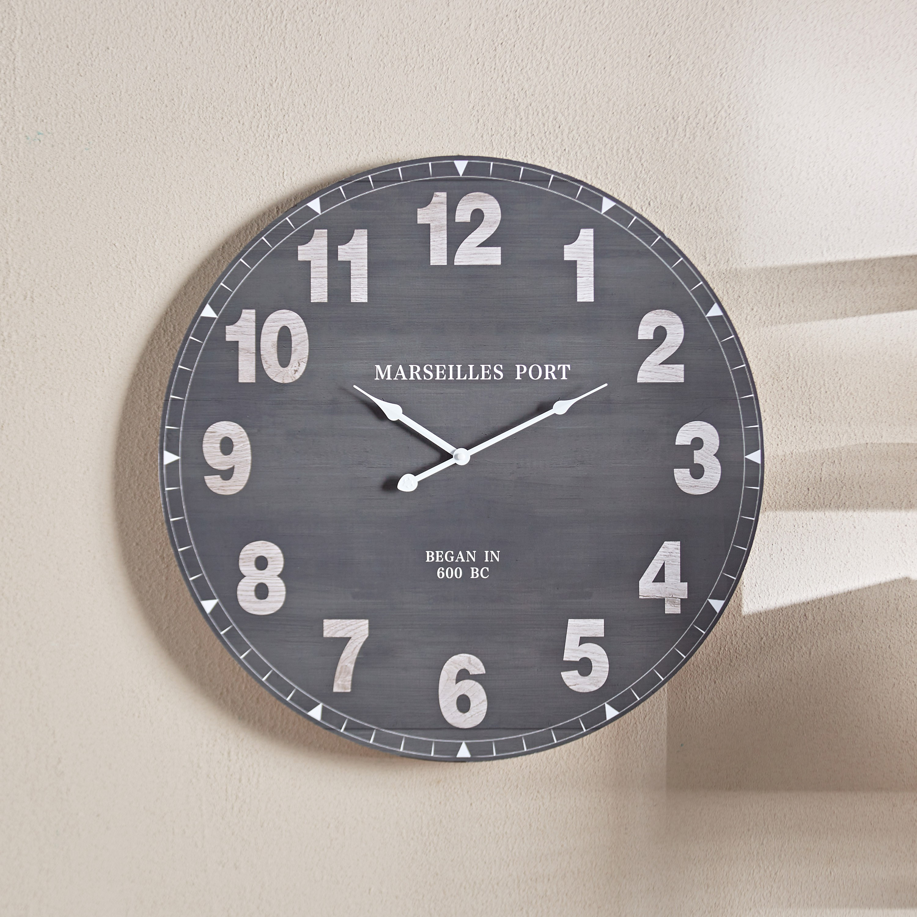 Ash Clock Shop Ash Wall Clock - 60 cm | Homecentre UAE