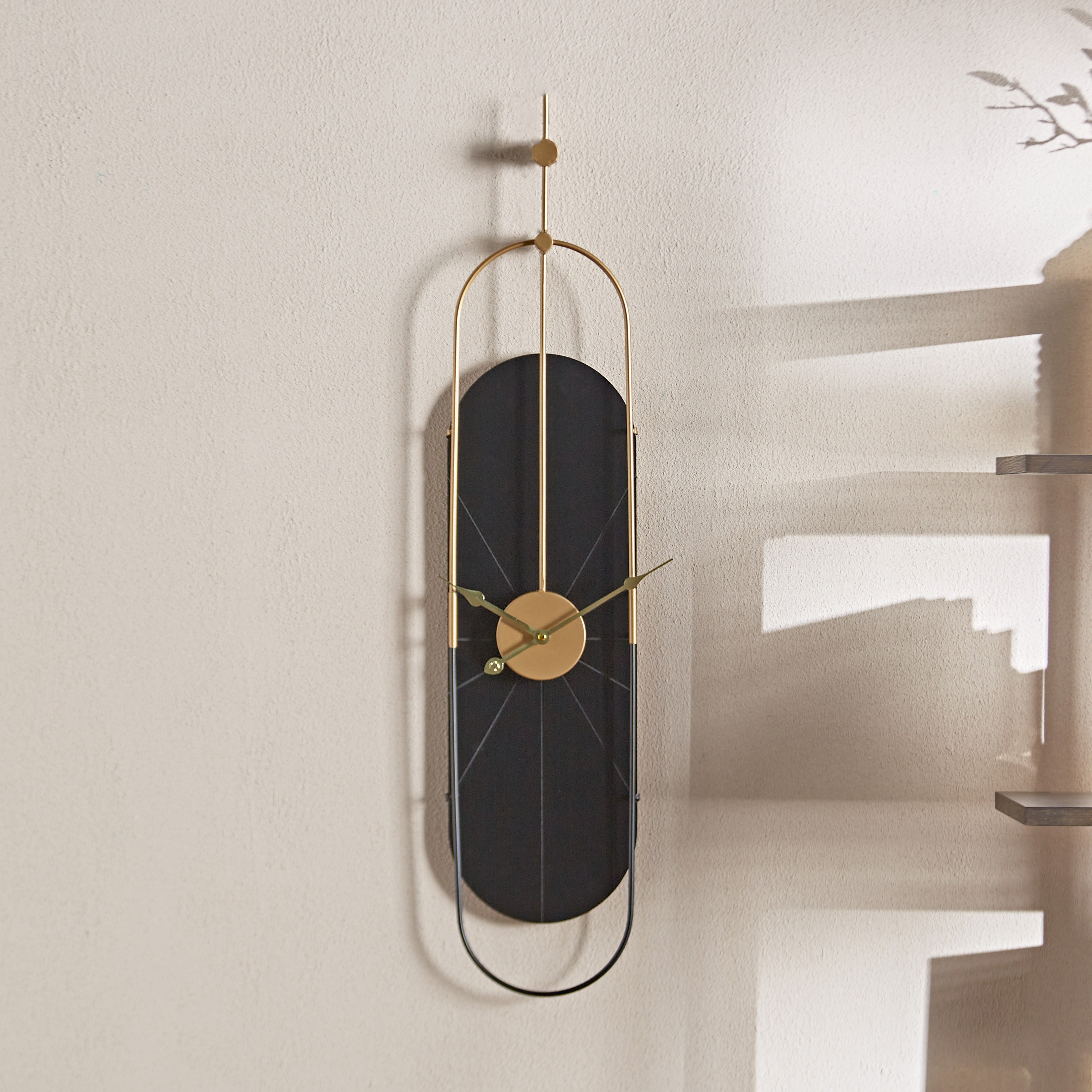 ساعة حائط - سولو - 20x94 سم-household-walldecorandmirrors-clocks-image-1