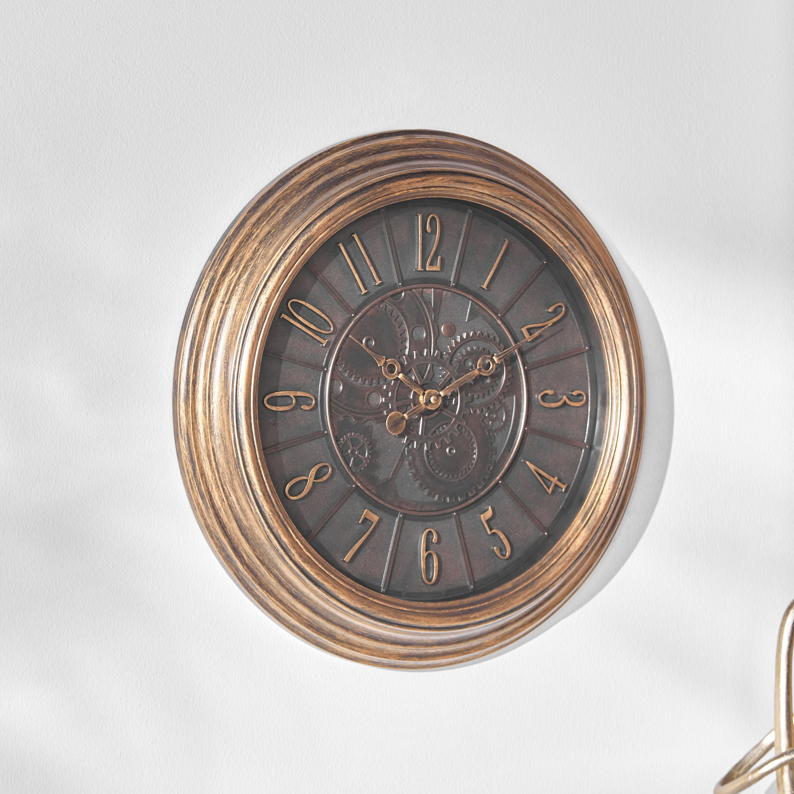 Lynwood Wall Clock - 50 cm-household-walldecorandmirrors-clocks-image-2