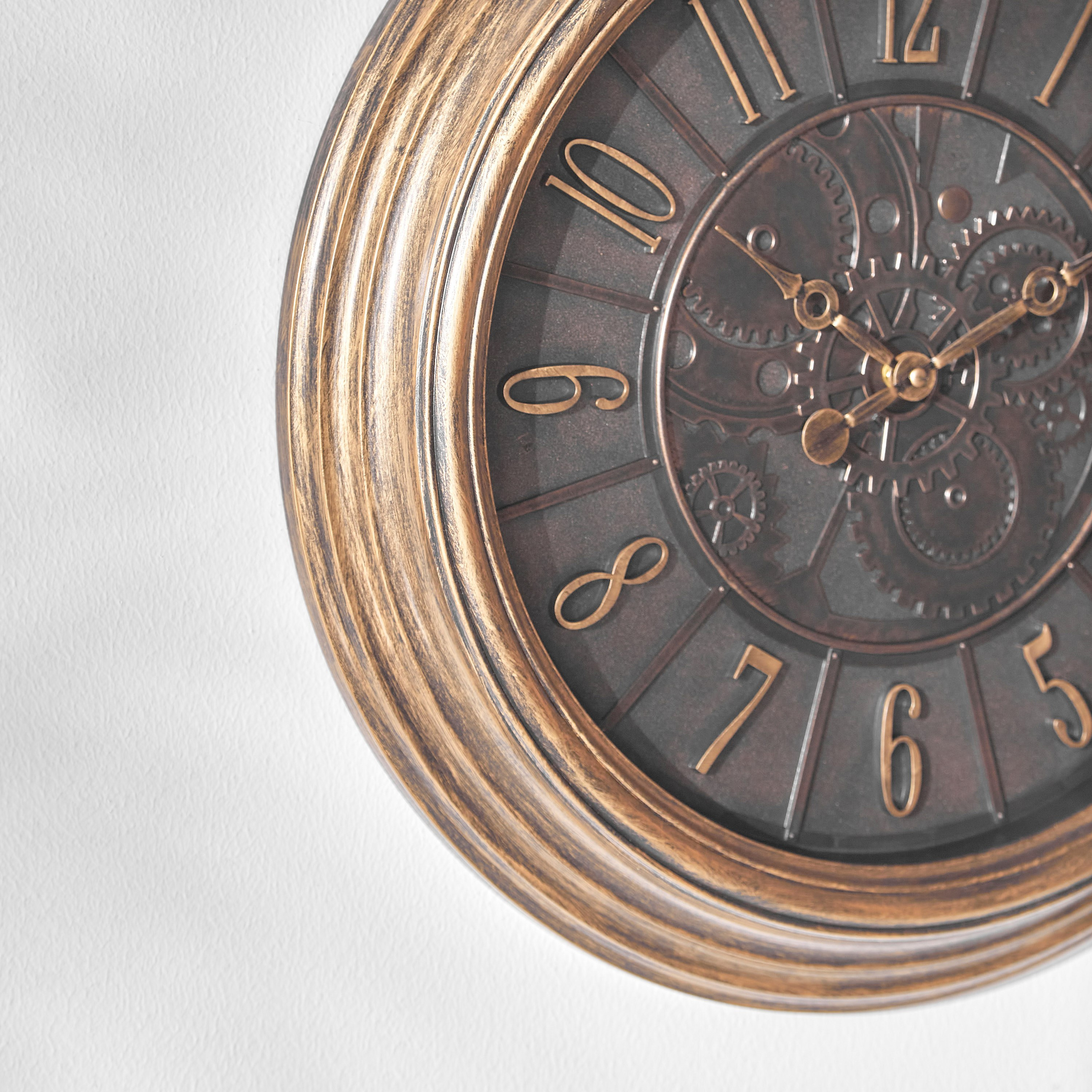 Lynwood Wall Clock - 50 cm-household-walldecorandmirrors-clocks-image-3