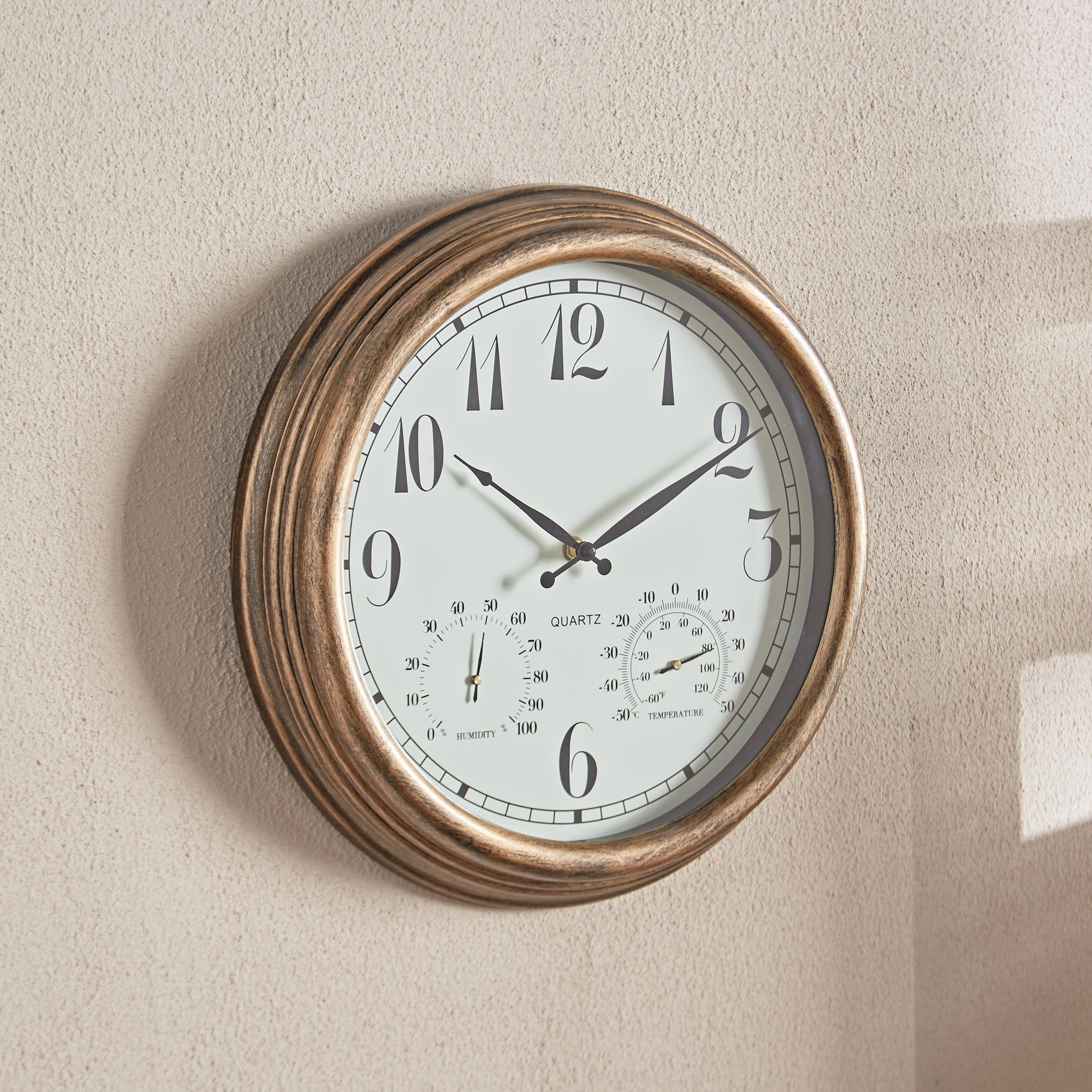 Rocklin Wall Clock - 38 cm-household-walldecorandmirrors-clocks-image-2