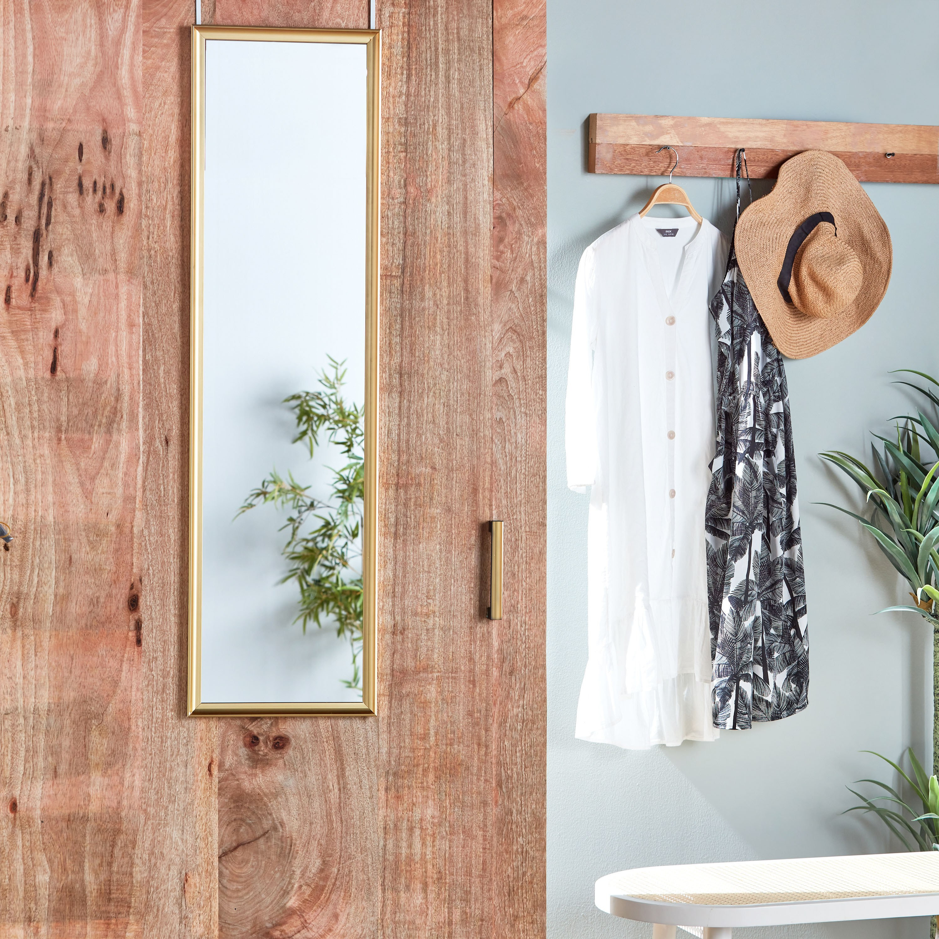 Legato Over-the-Door Mirror - 123x33 cm-household-walldecorandmirrors-mirrors-overthedoormirrors-image-4