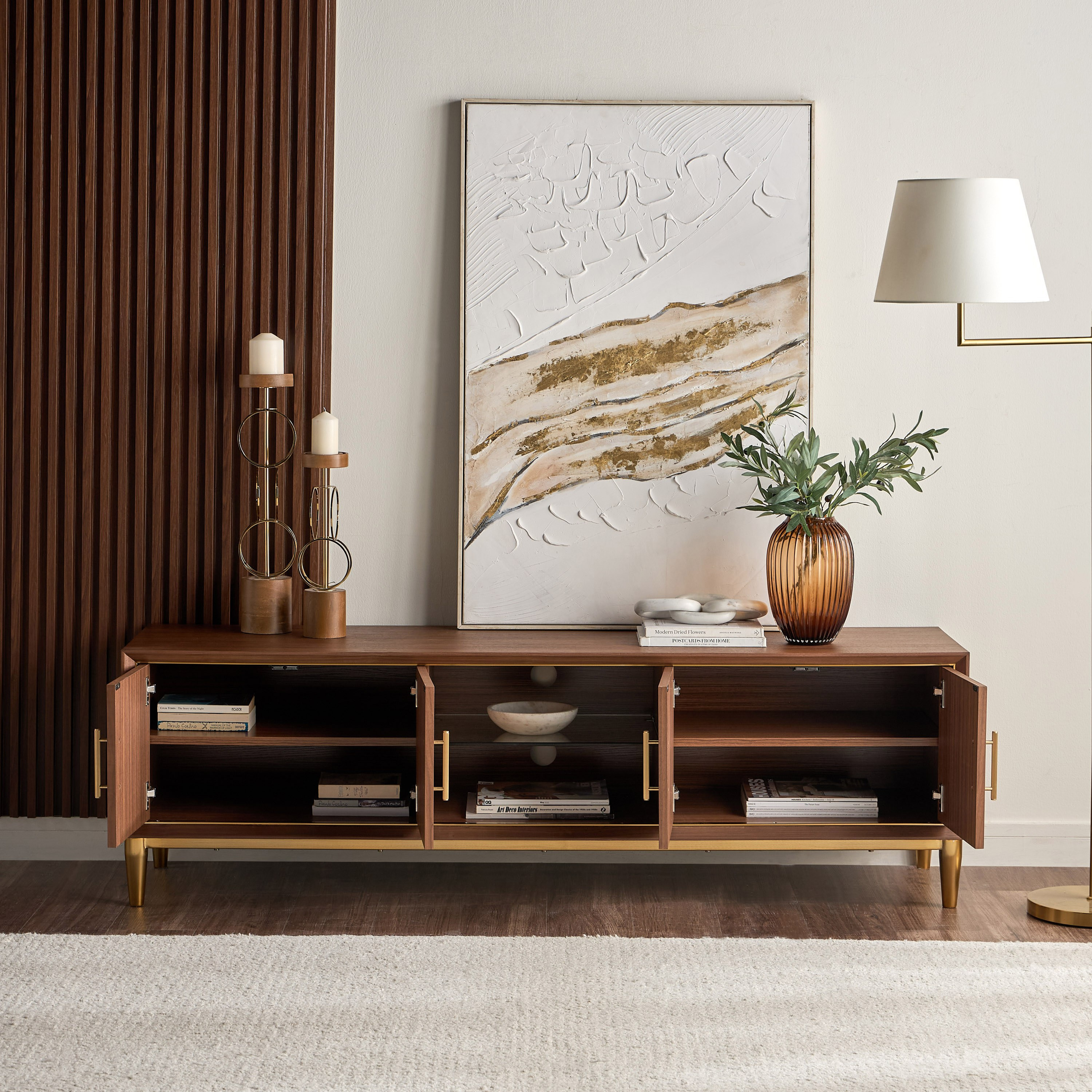 Shop Refined Vintage TV Unit | Home Centre UAE